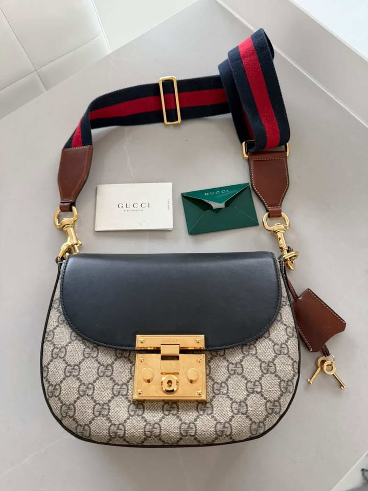Gucci Padlock gg medium supreme torebka