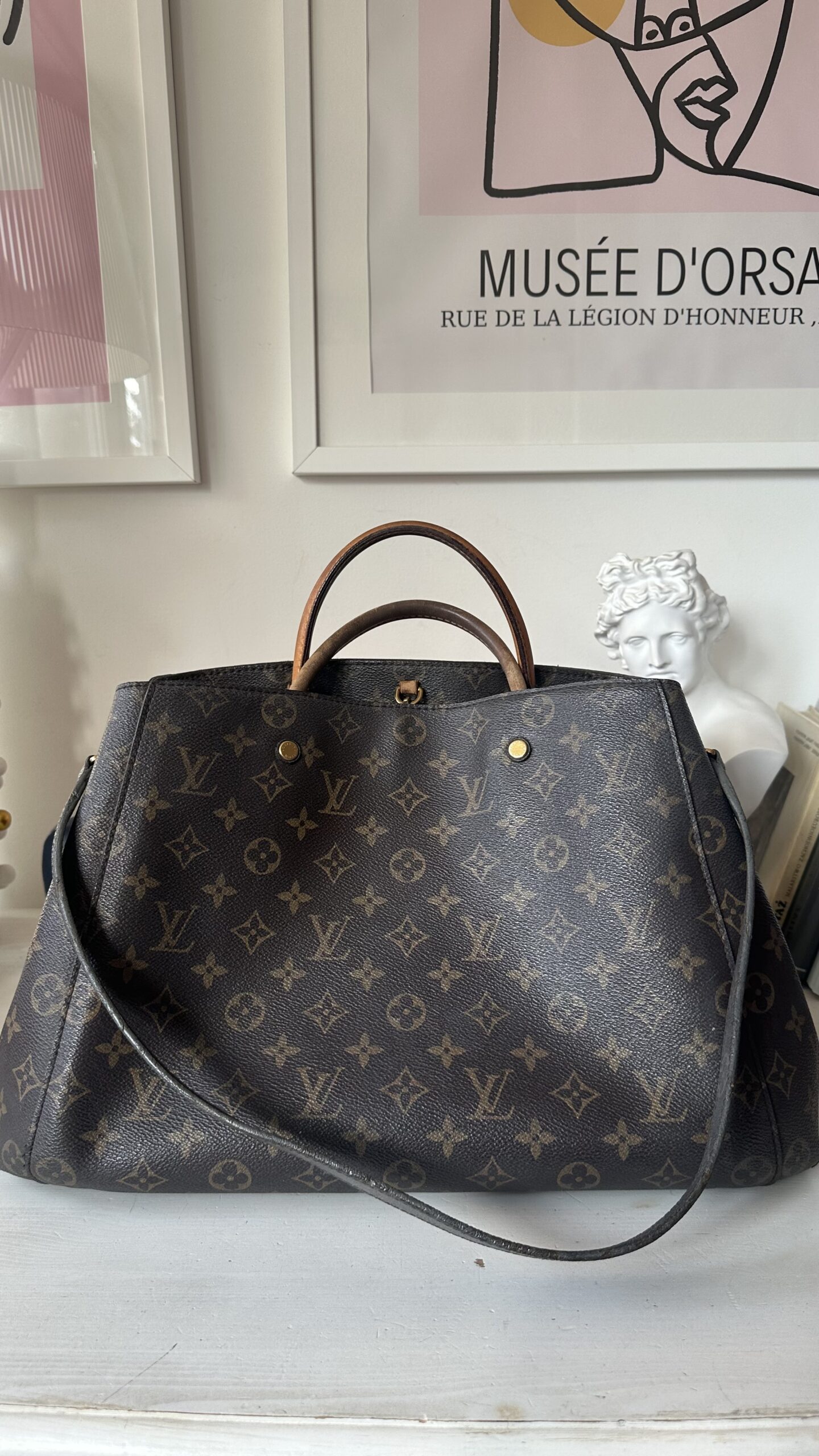 Louis Vuitton Monogram Montaigne Gm torebka