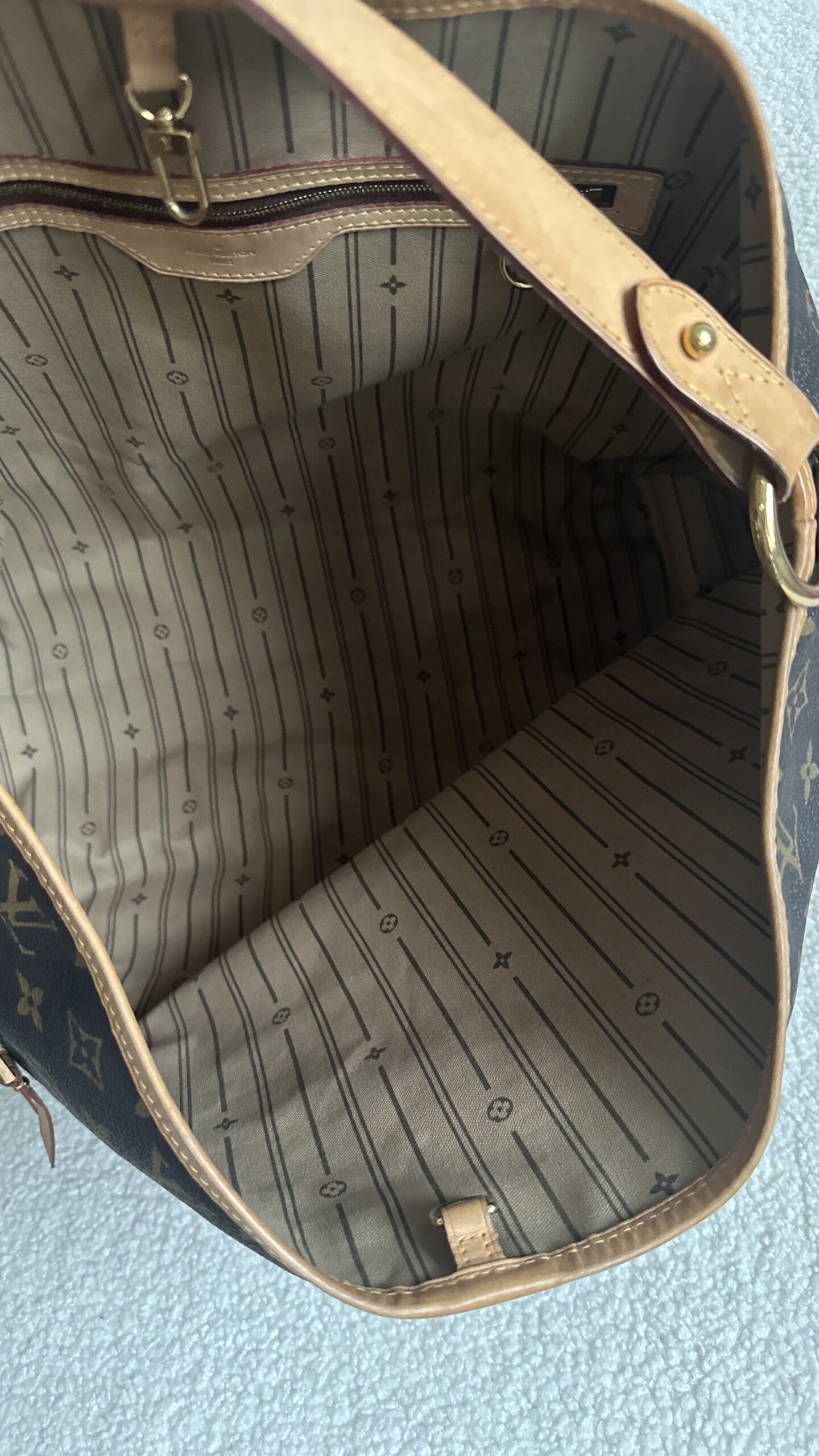 Louis Vuitton monogram Delightful GM torebka vintage - obrazek 6