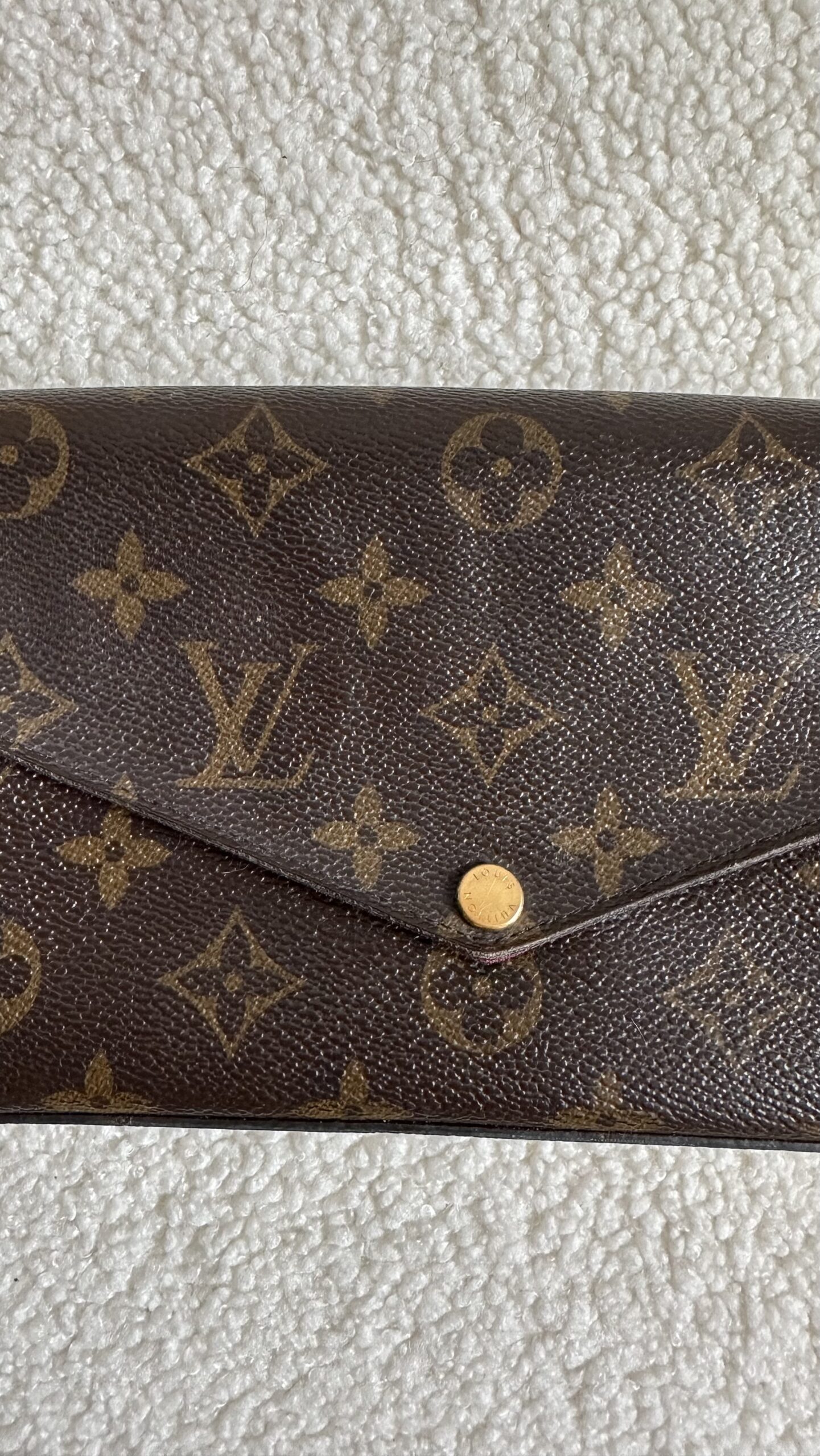 Louis Vuitton Felicie monogram pochette torebka na łańcuszku - obrazek 3