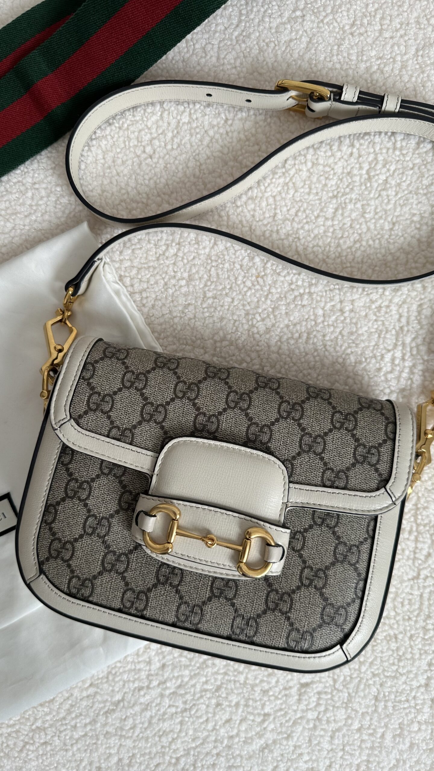 Gucci Horsebit listonoszka torebka gg - obrazek 2