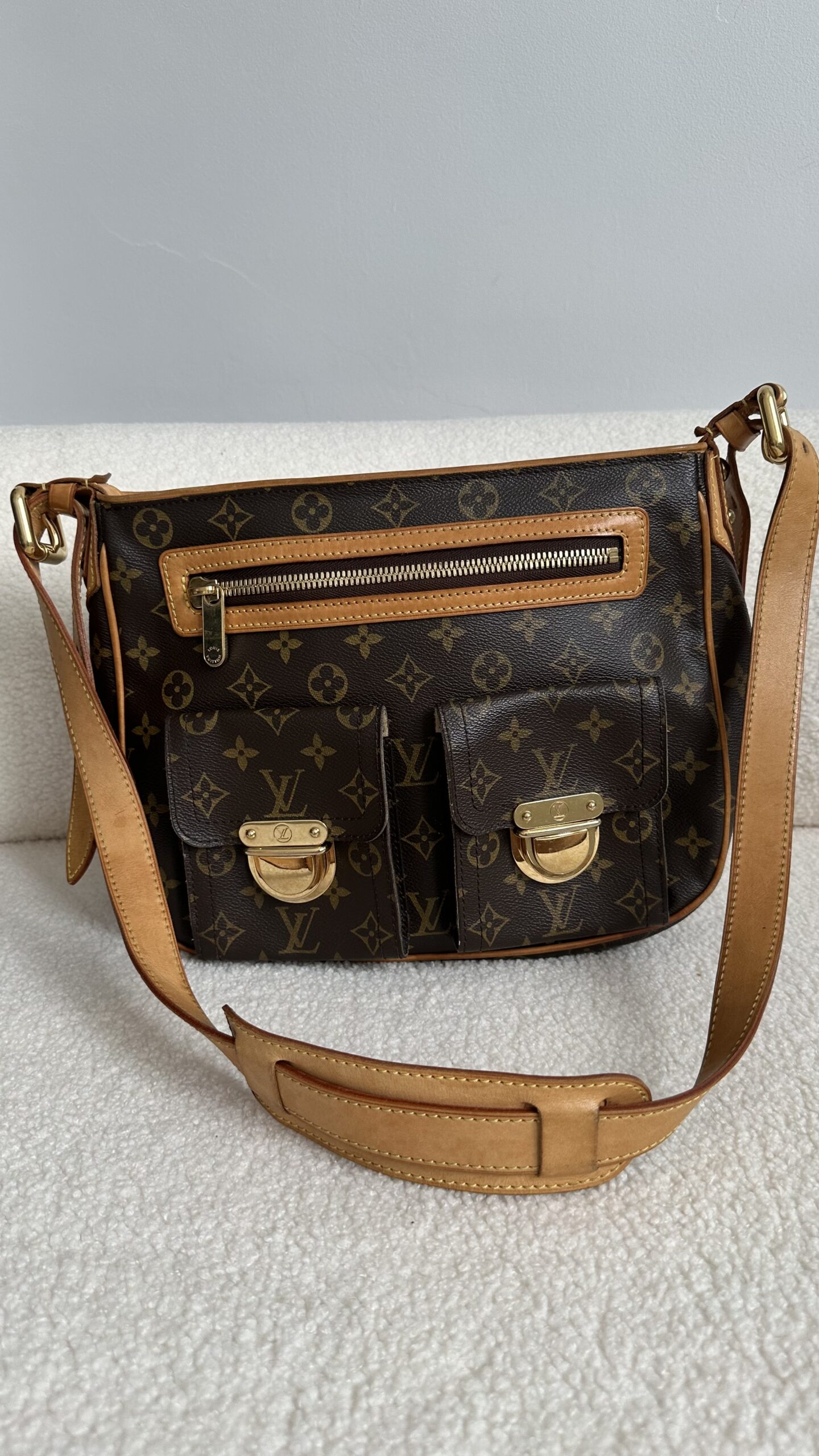 Louis Vuitton Hudson monogram vintage torebka