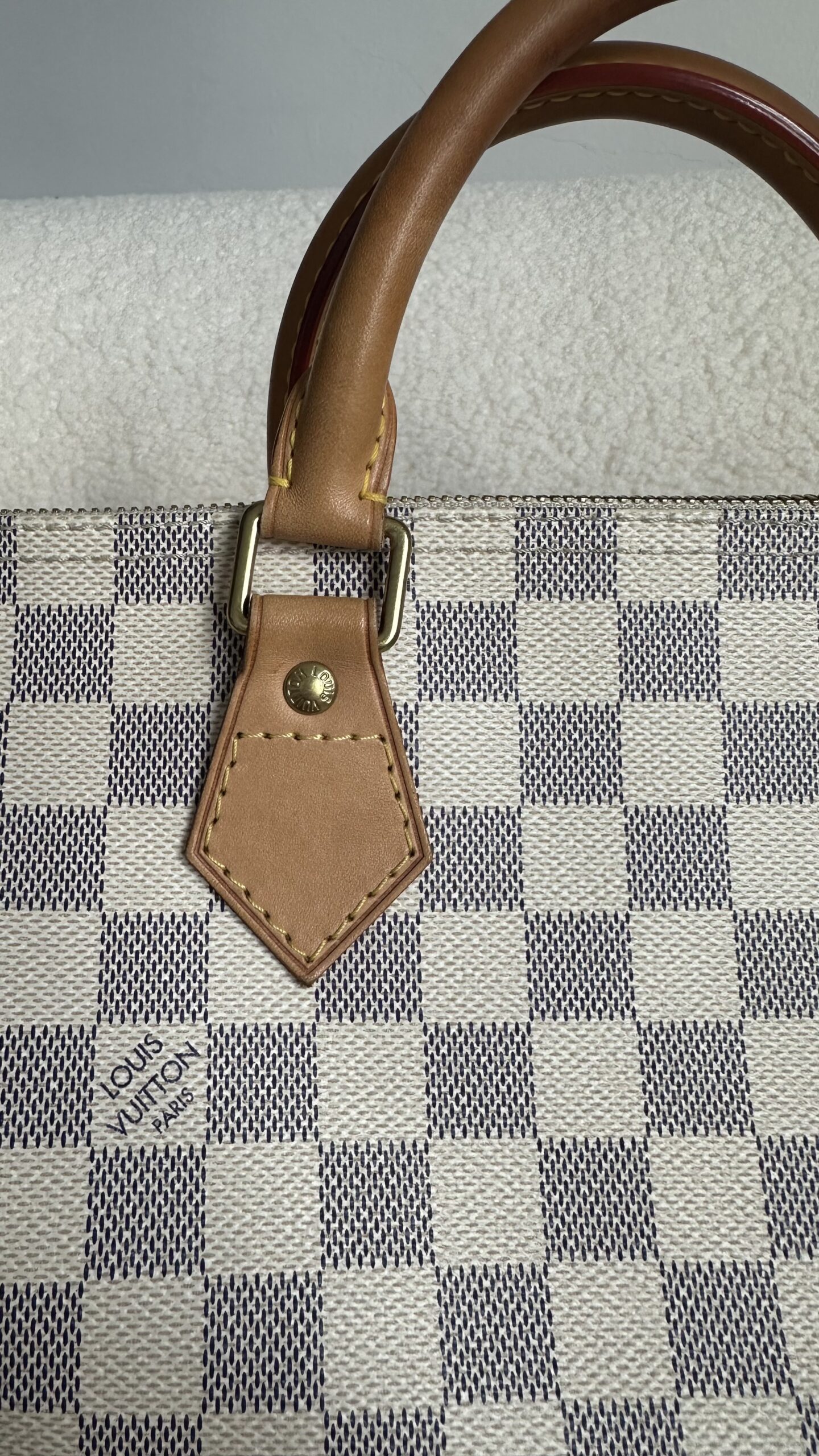 Louis Vuitton speedy 30 damier azur Kuferek - obrazek 3