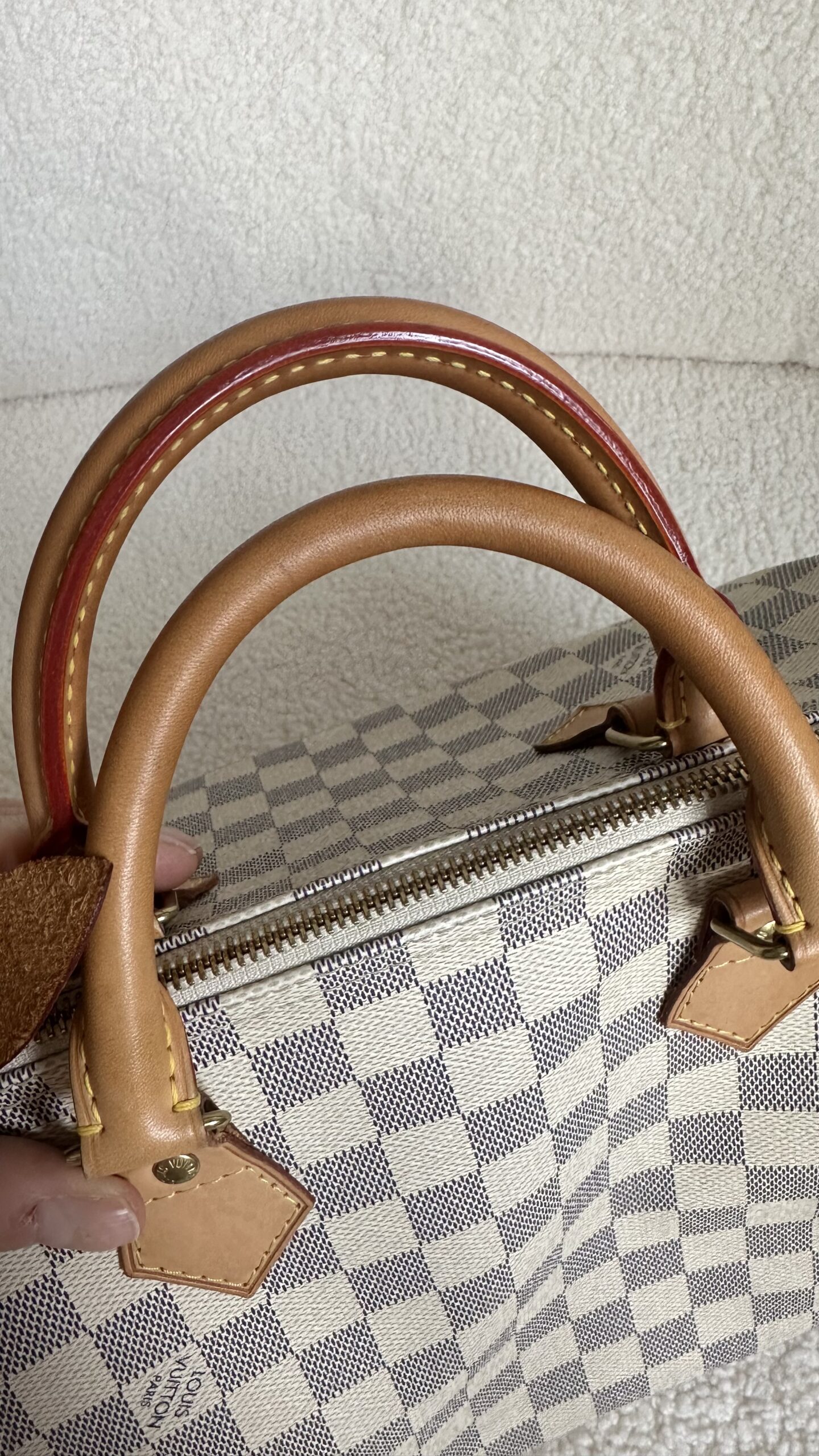 Louis Vuitton speedy 30 damier azur Kuferek - obrazek 6