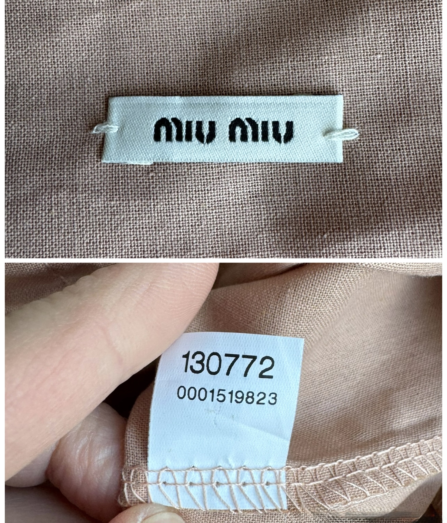 MIU MIU Wander Small Matelassè Suede Bag - torebka - obrazek 13