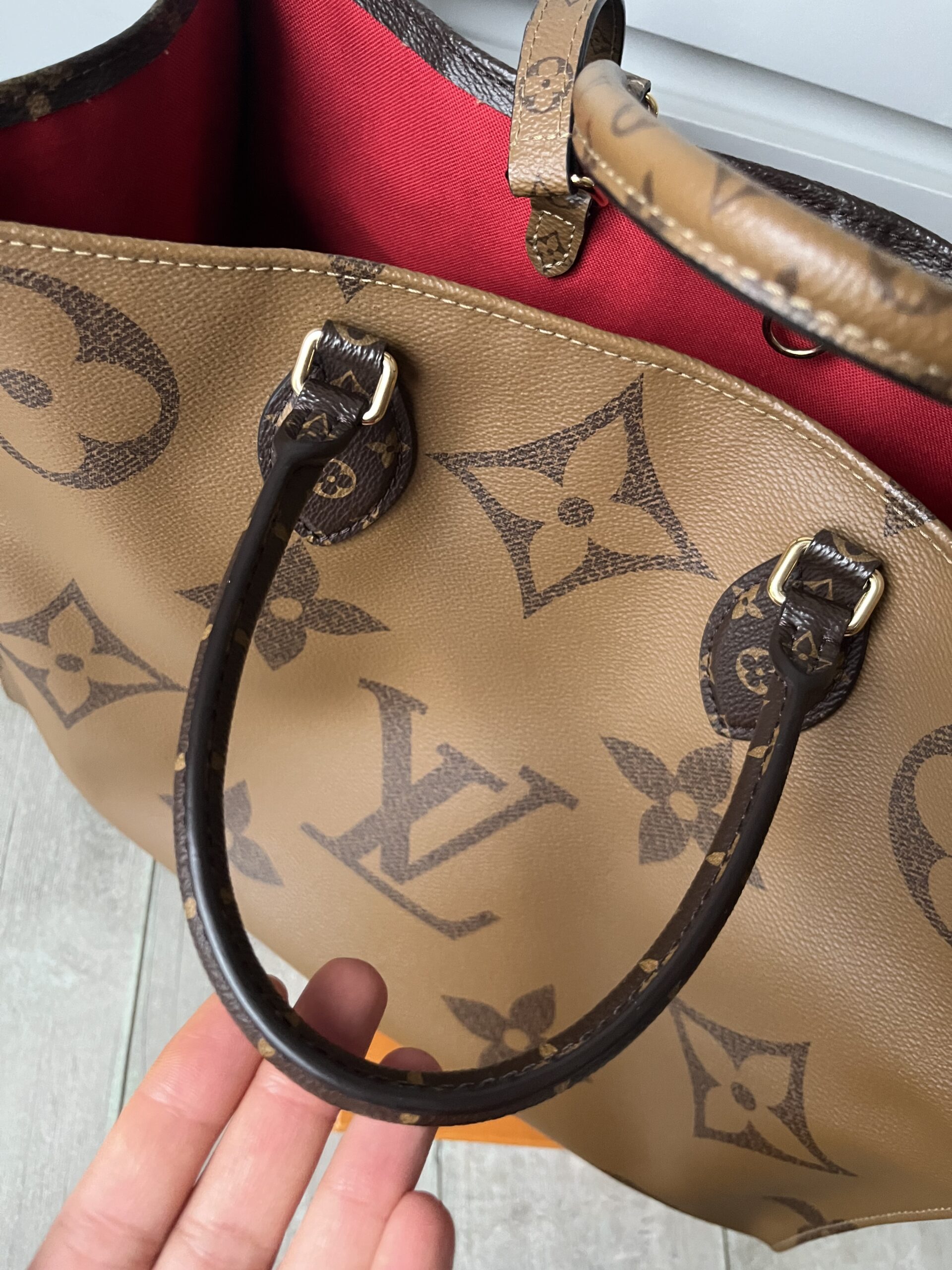 Louis Vuitton Onthego GM monogram lv - obrazek 10