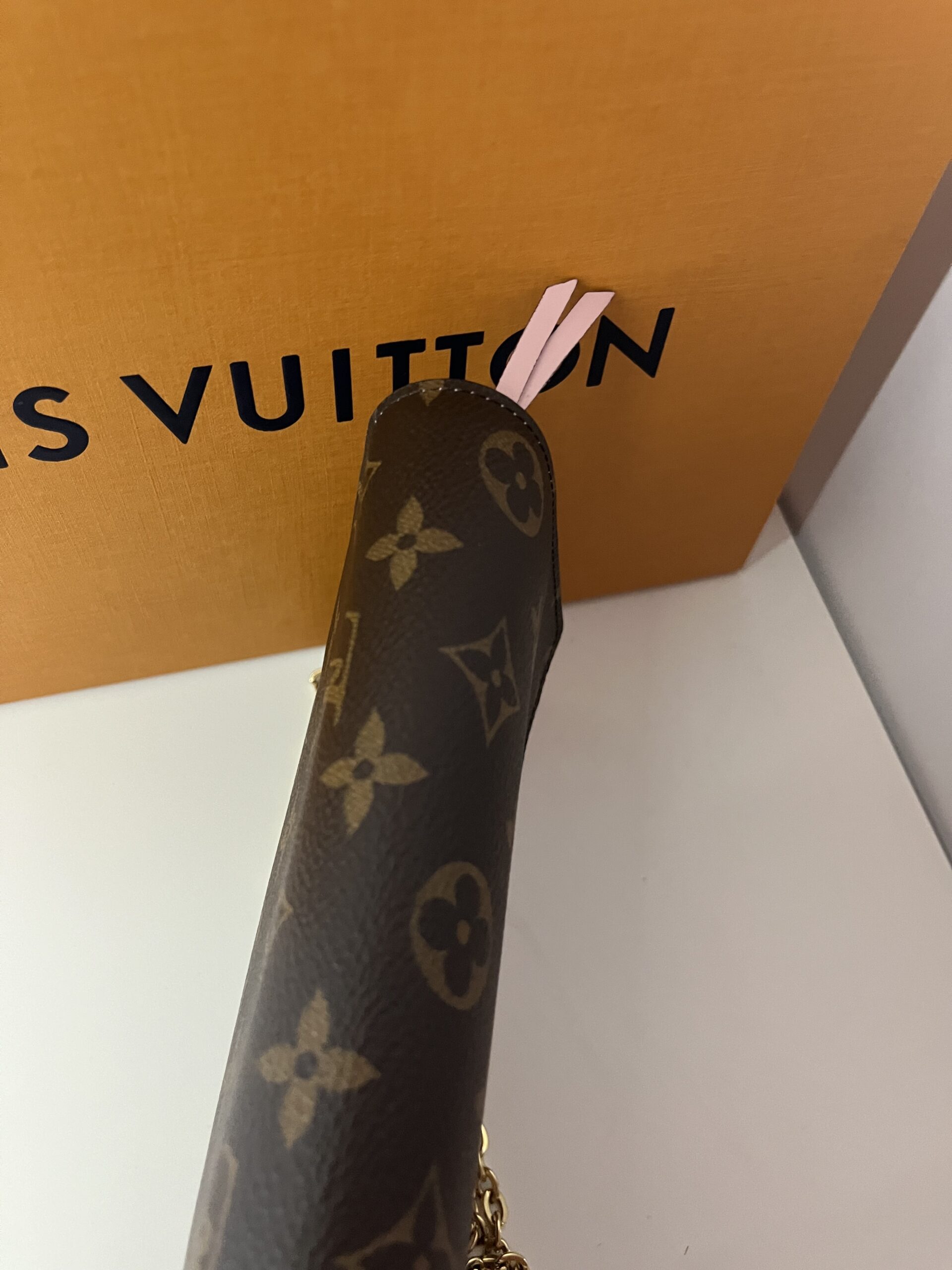 Louis Vuitton Flore Chain monogram lv różowa - obrazek 9