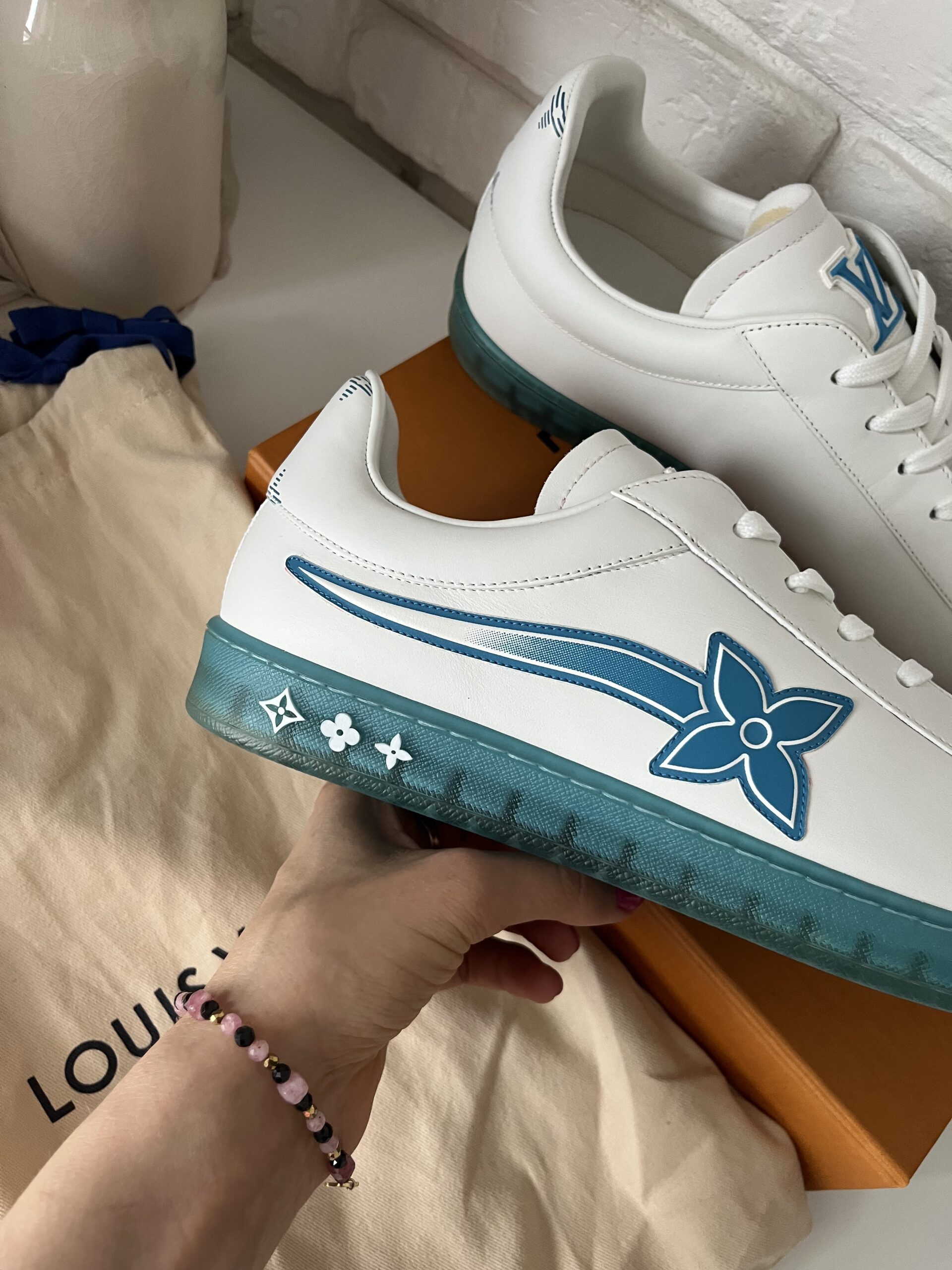 Louis Vuitton buty luxembourgh lv monogram męskie 9 43 44 - obrazek 2