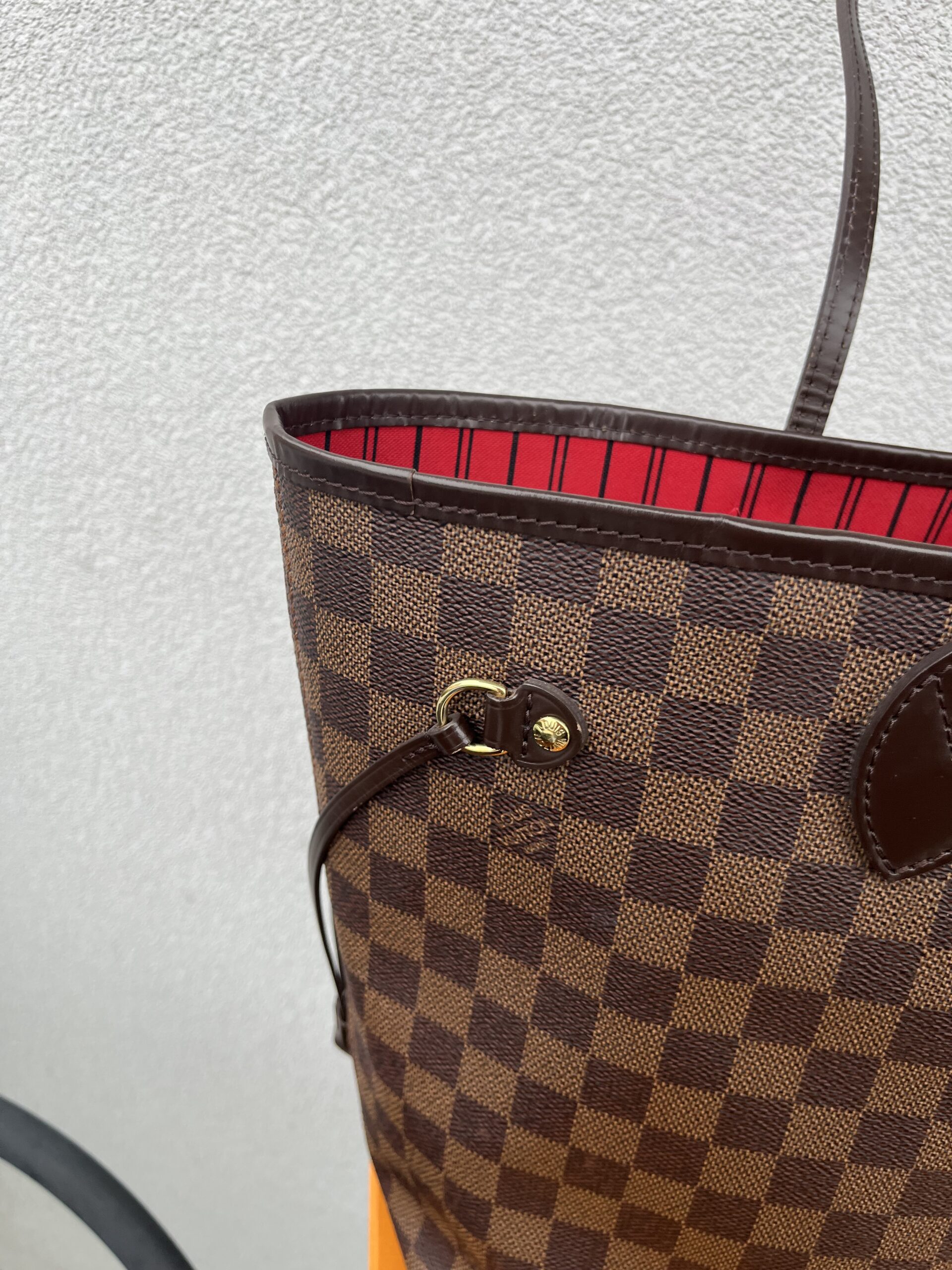 Louis Vuitton Neverfull mm damier ebene Lv monogram - obrazek 4