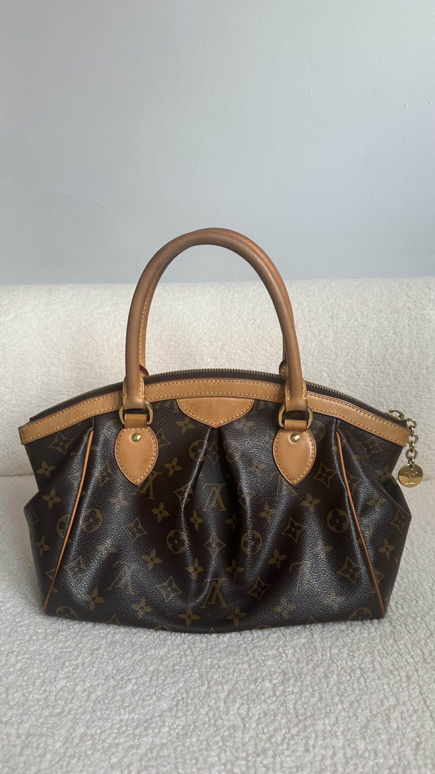 Louis Vuitton Tivoli pm Vintage torebka kuferek - obrazek 5