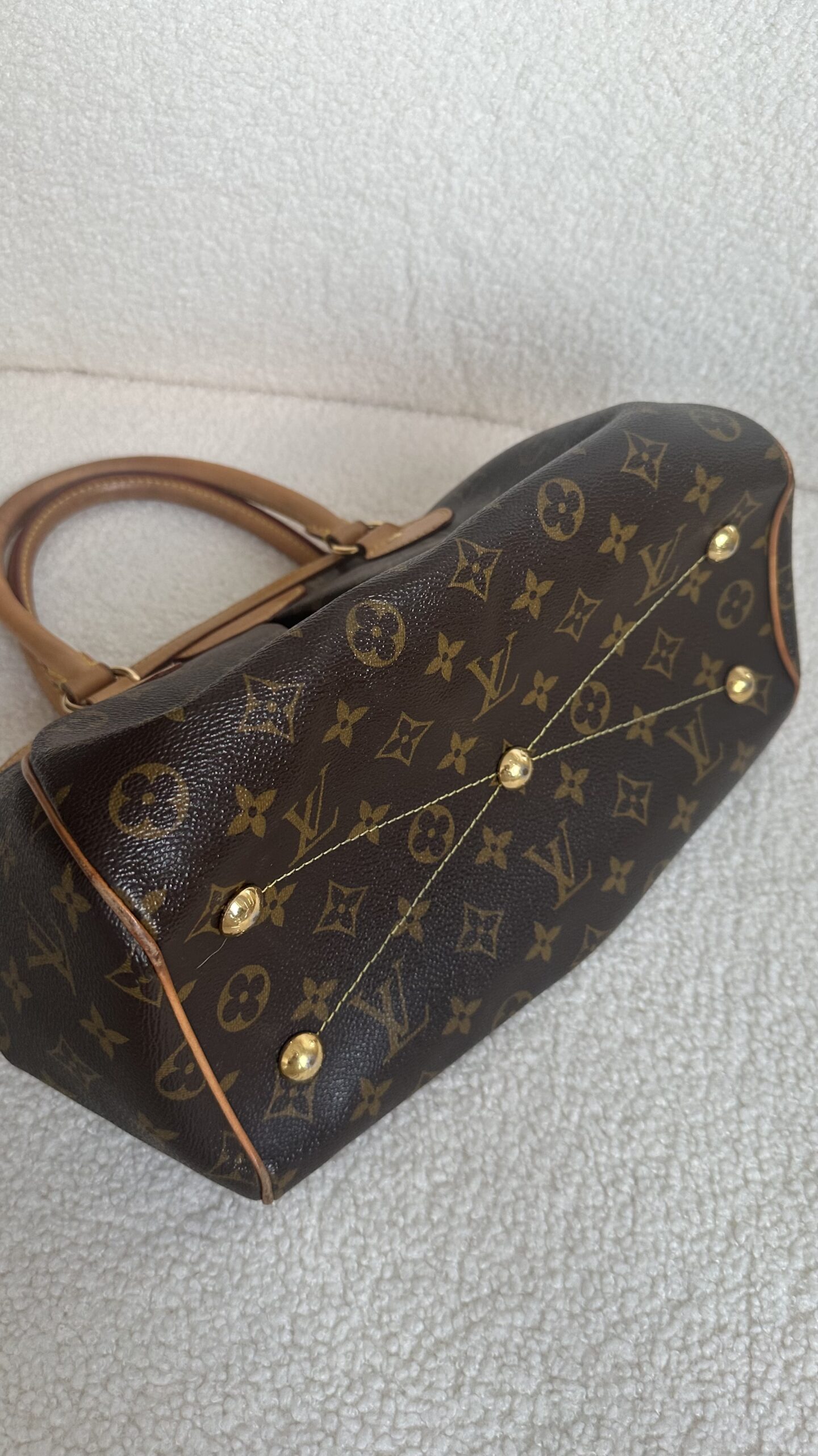Louis Vuitton Tivoli pm Vintage torebka kuferek - obrazek 6