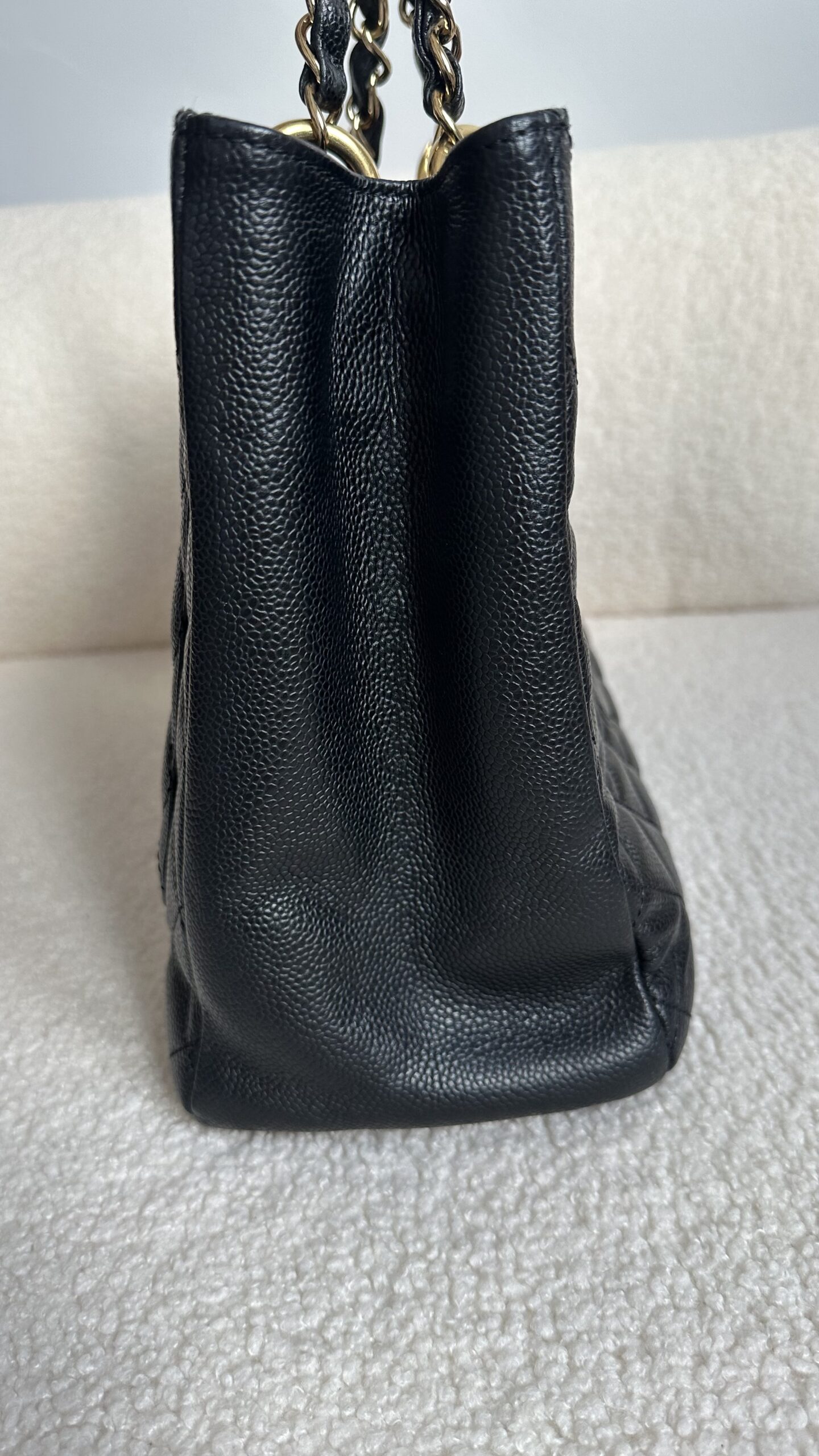 Chanel Grand shopping caviar torebka vintage - obrazek 6