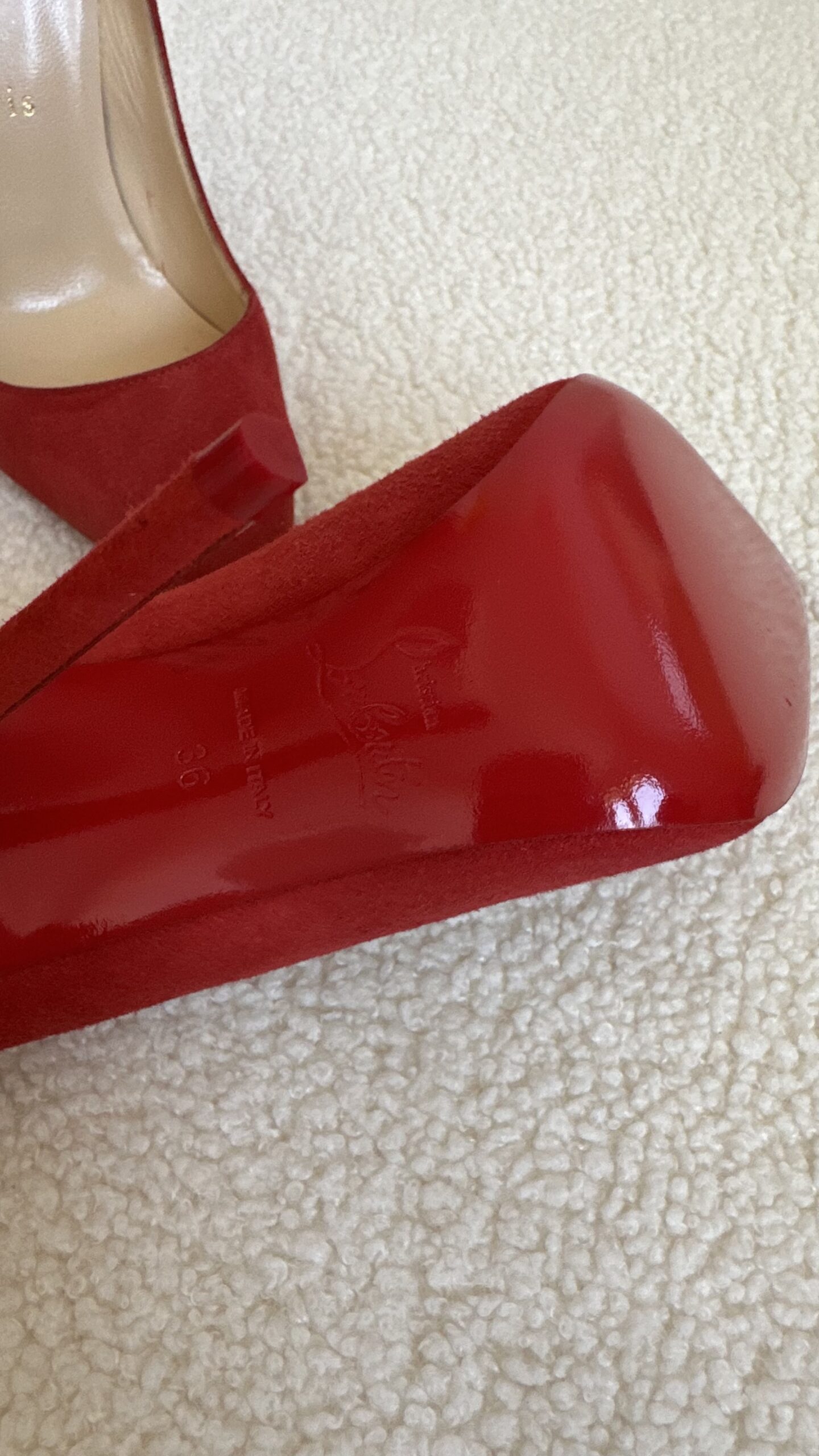 christian louboutin klasyczne czółenka 36 - obrazek 6