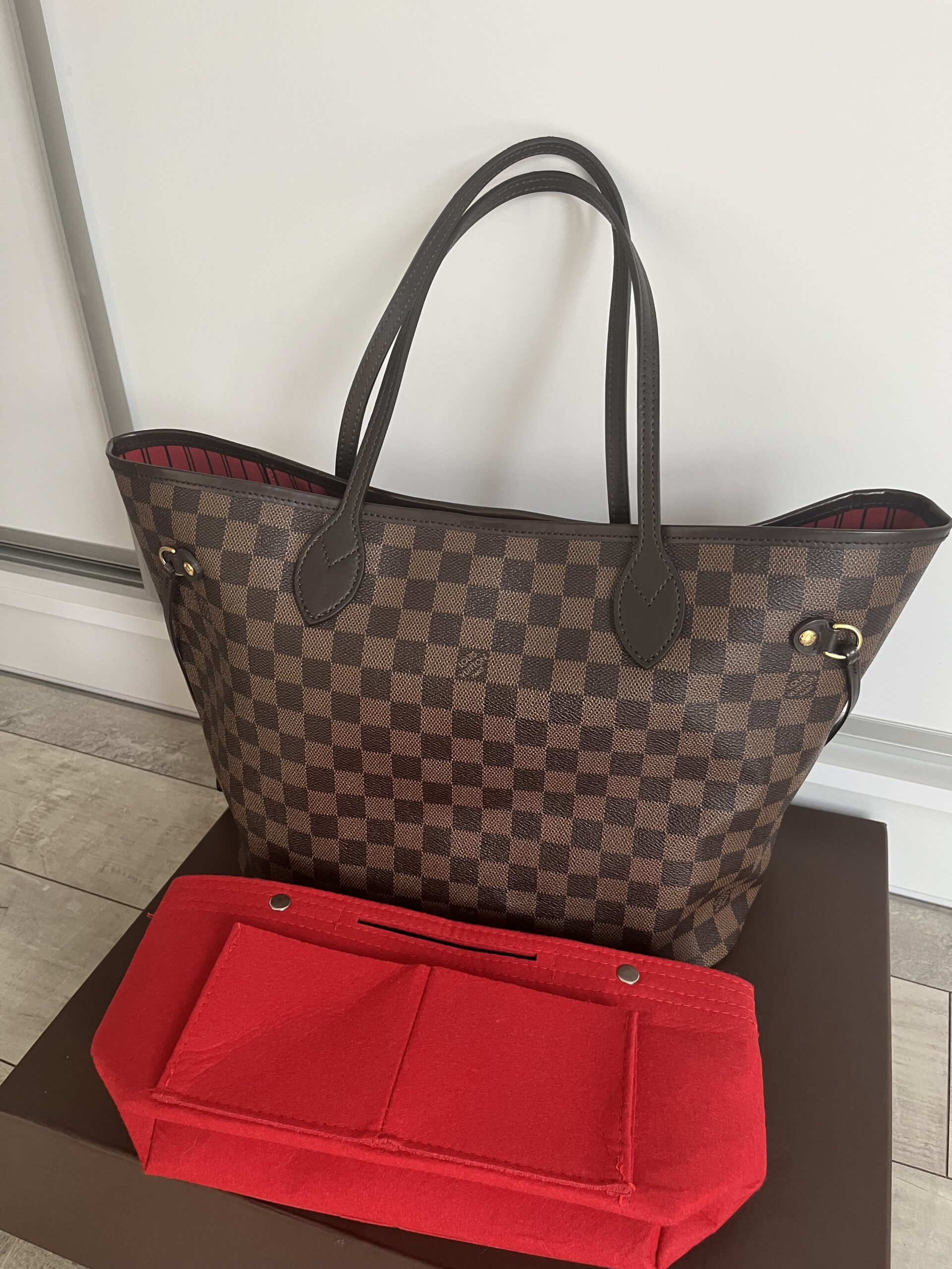 Neverfull MM louis vuitton damier ebene lv