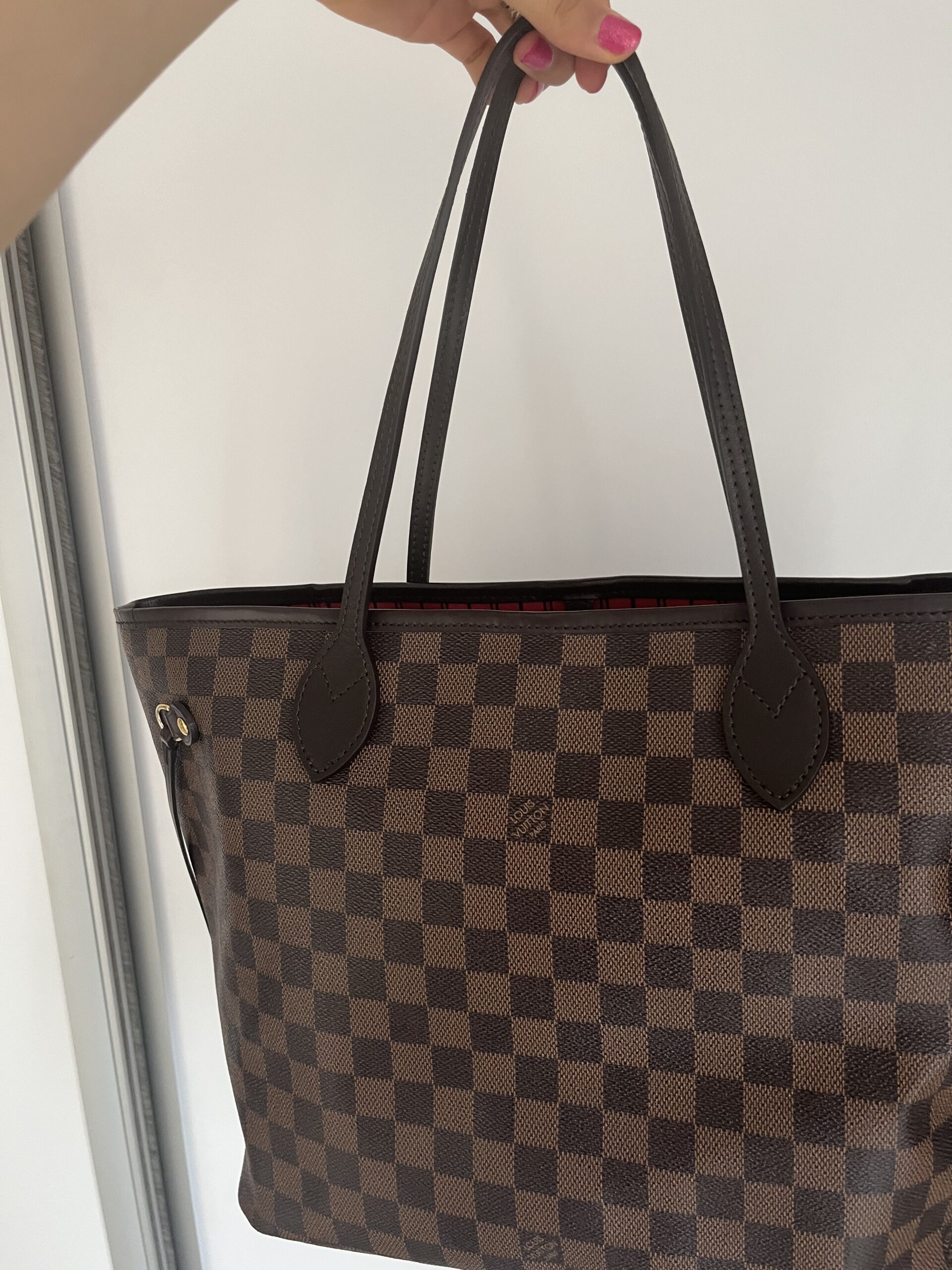 Neverfull MM louis vuitton damier ebene lv - obrazek 4