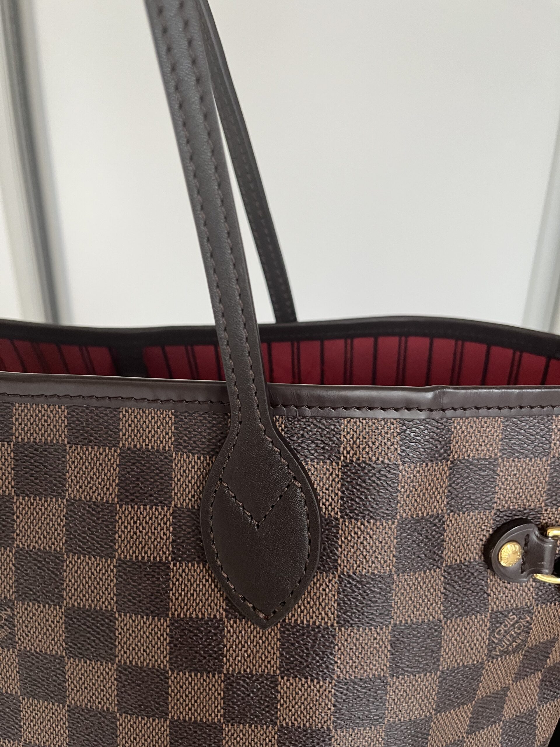Neverfull MM louis vuitton damier ebene lv - obrazek 8