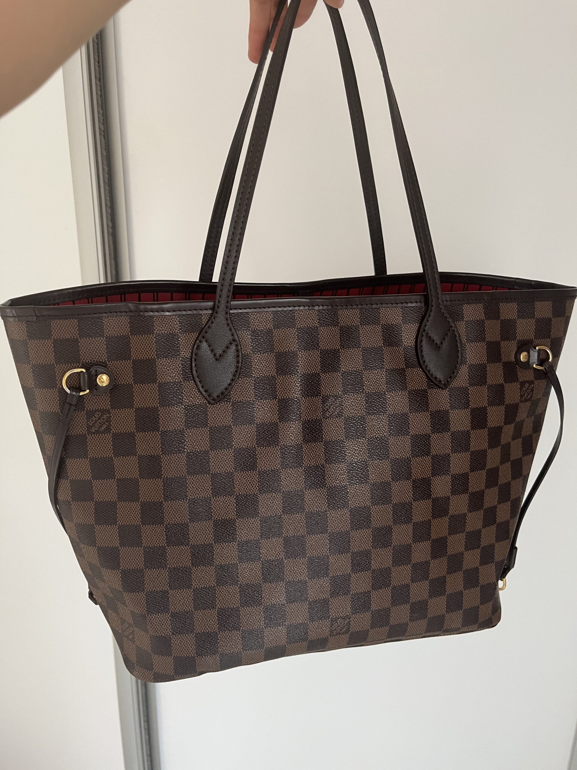 Neverfull MM louis vuitton damier ebene lv - obrazek 10