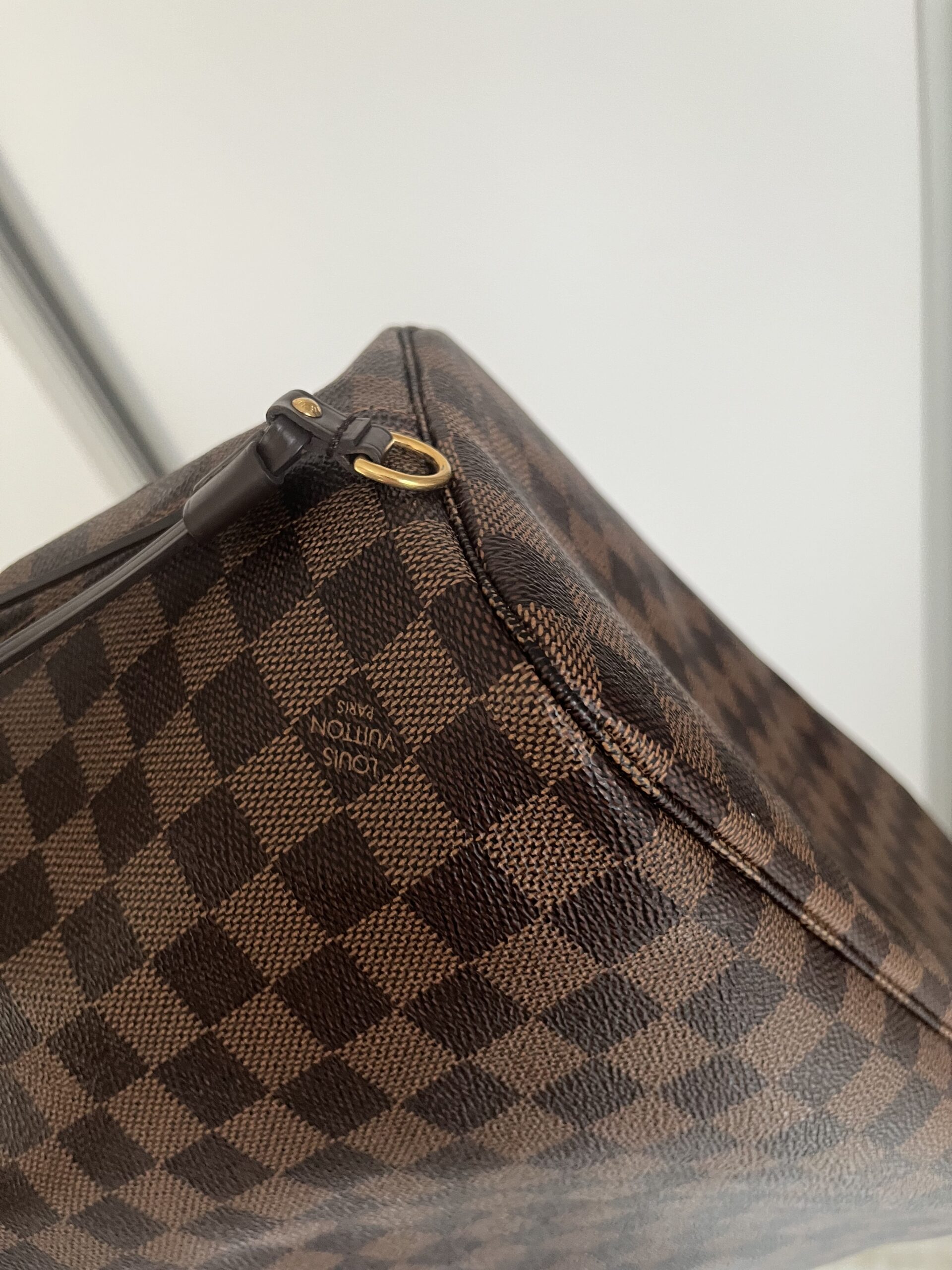 Neverfull MM louis vuitton damier ebene lv - obrazek 11