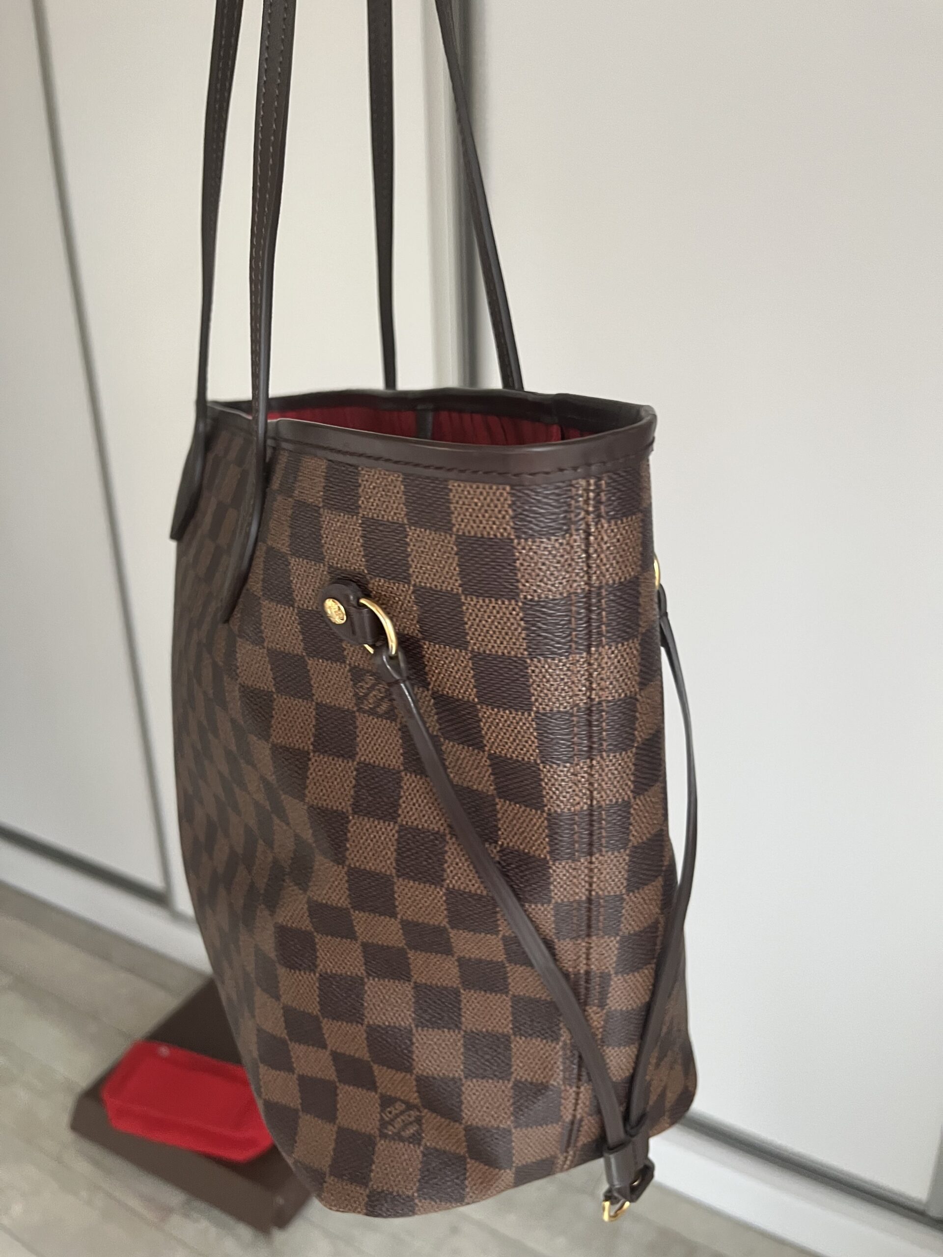 Neverfull MM louis vuitton damier ebene lv - obrazek 16