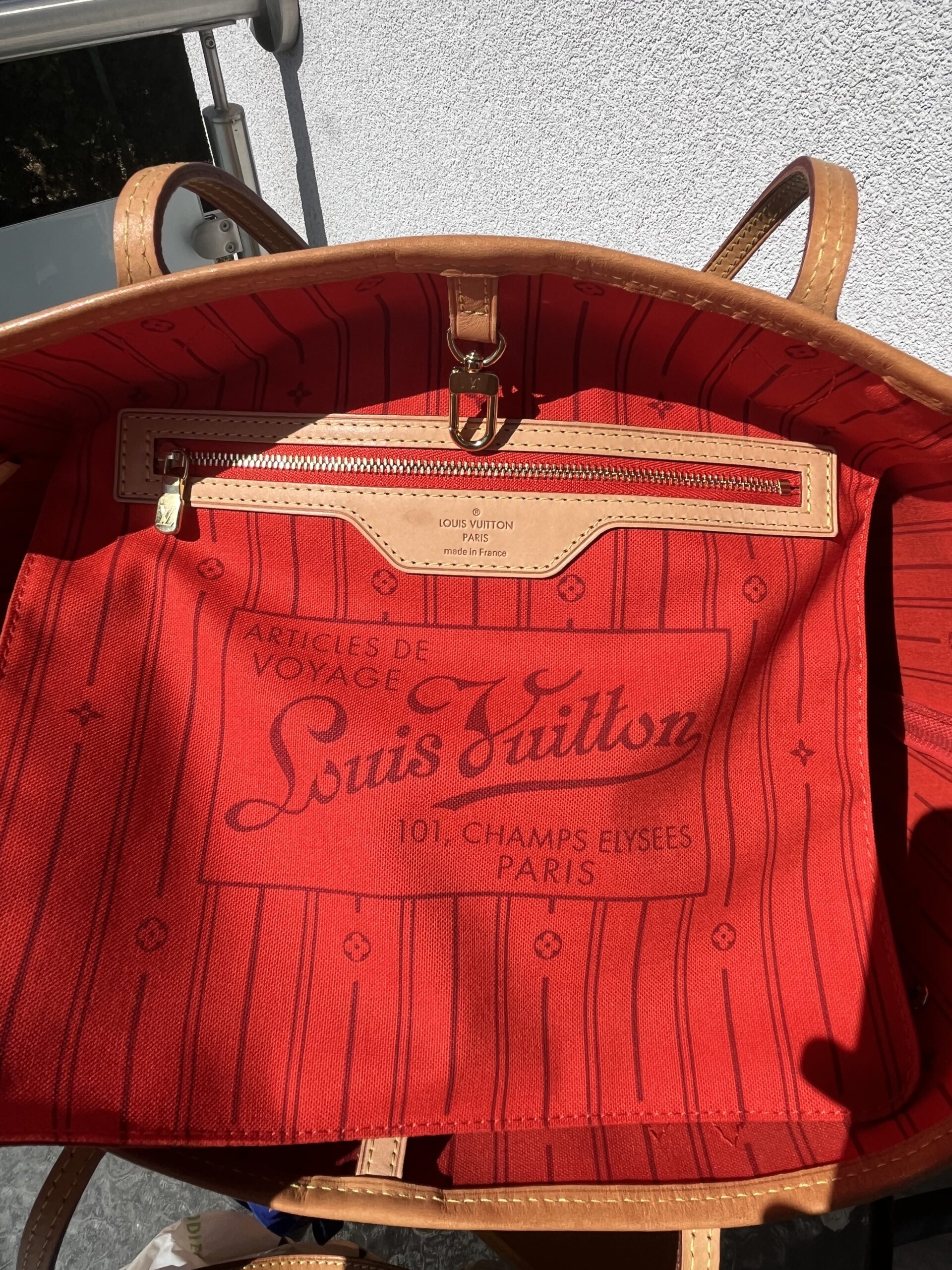 Louis Vuitton Neverfull mm 2019 - obrazek 10