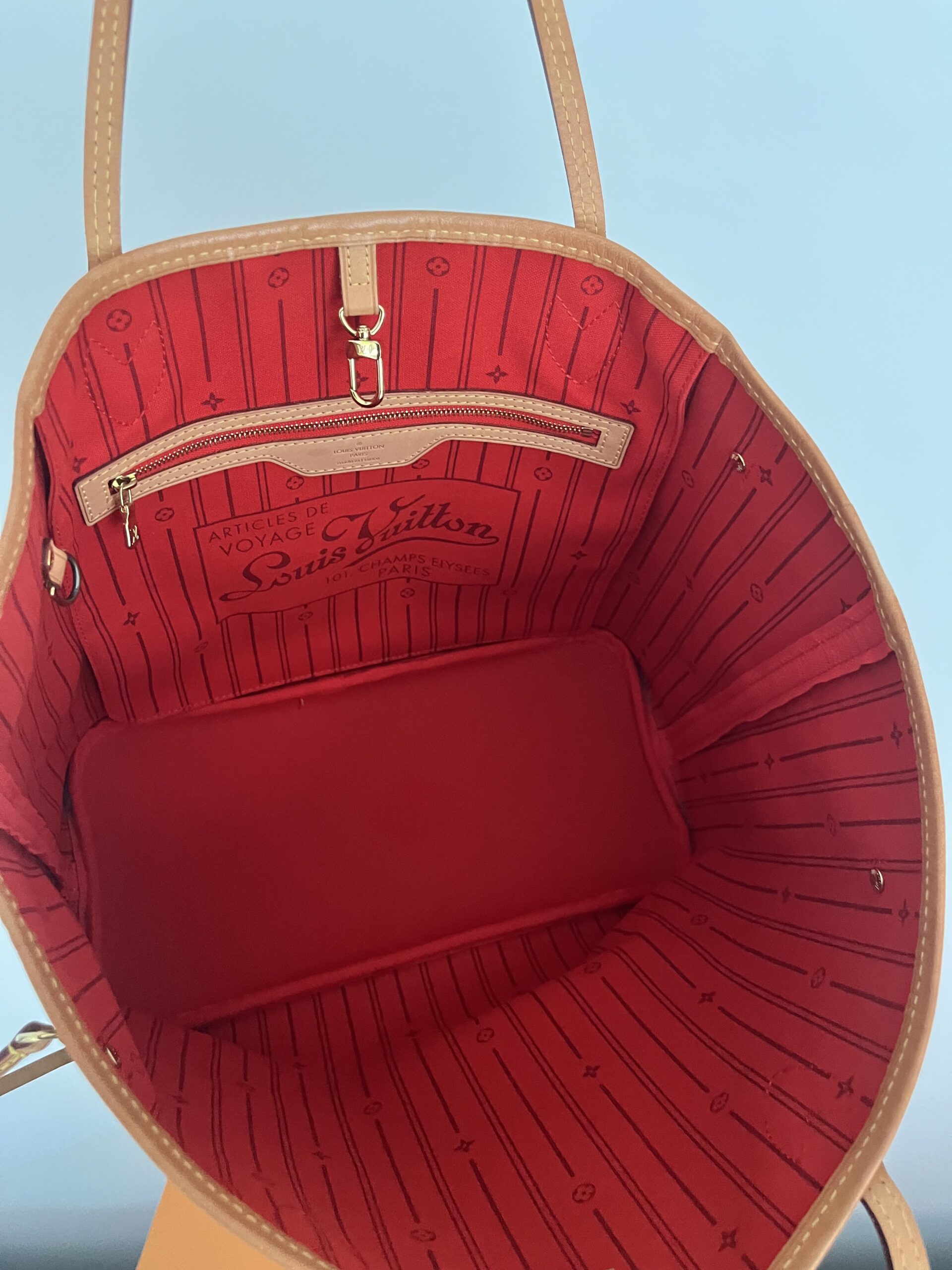 Torebka Louis Vuitton Neverfull Mm 2019 - obrazek 13