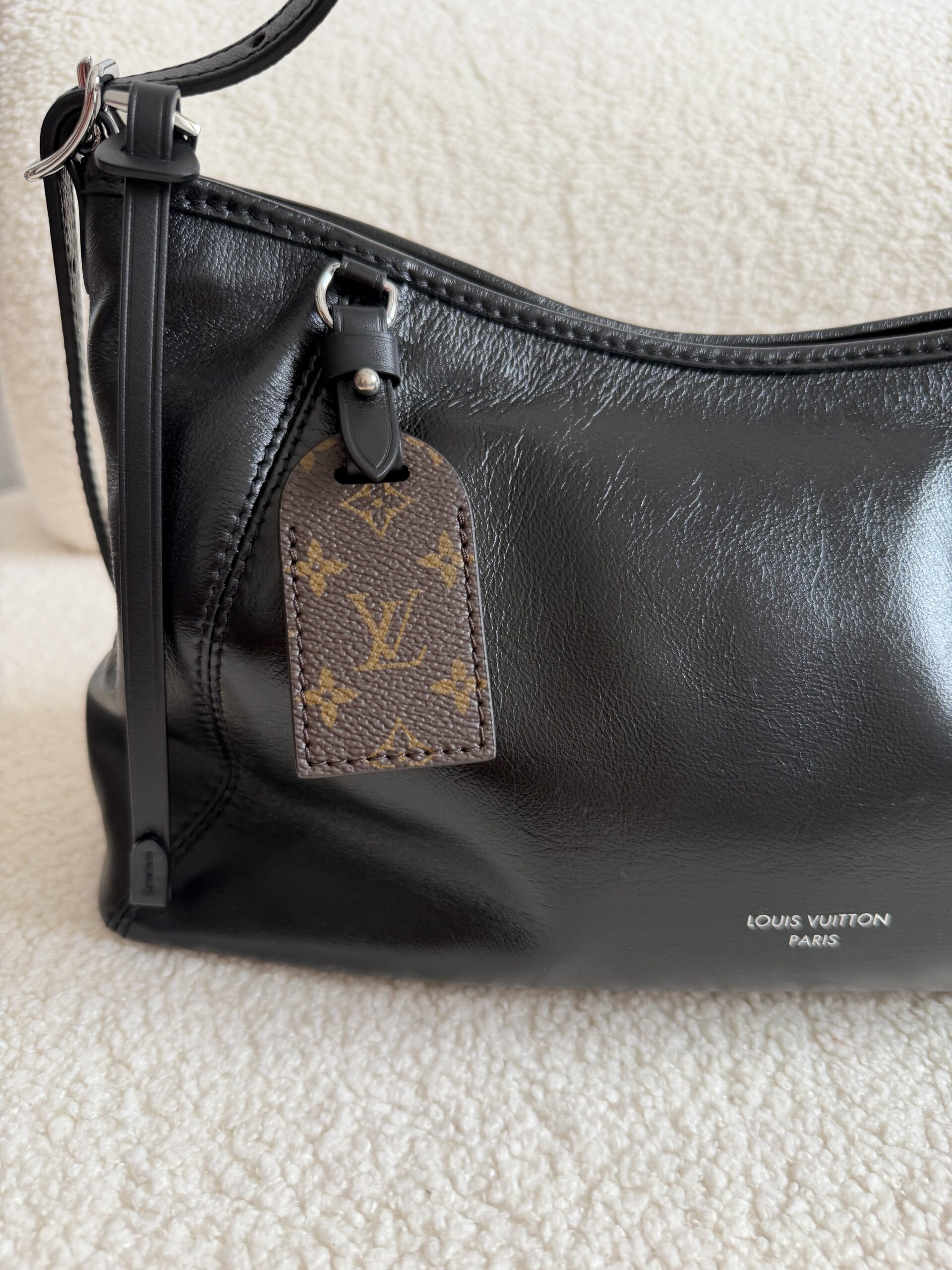 Louis Vuitton Caryall East West czarna torebka - obrazek 3