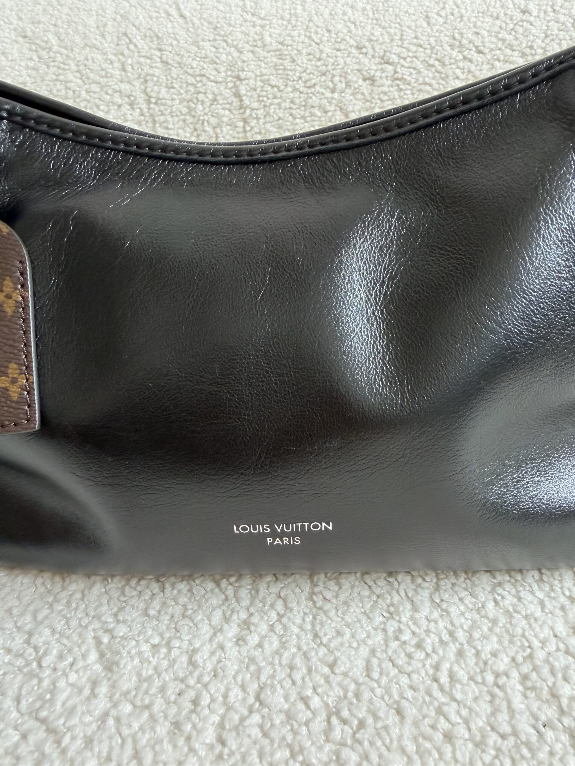 Louis Vuitton Caryall East West czarna torebka - obrazek 4