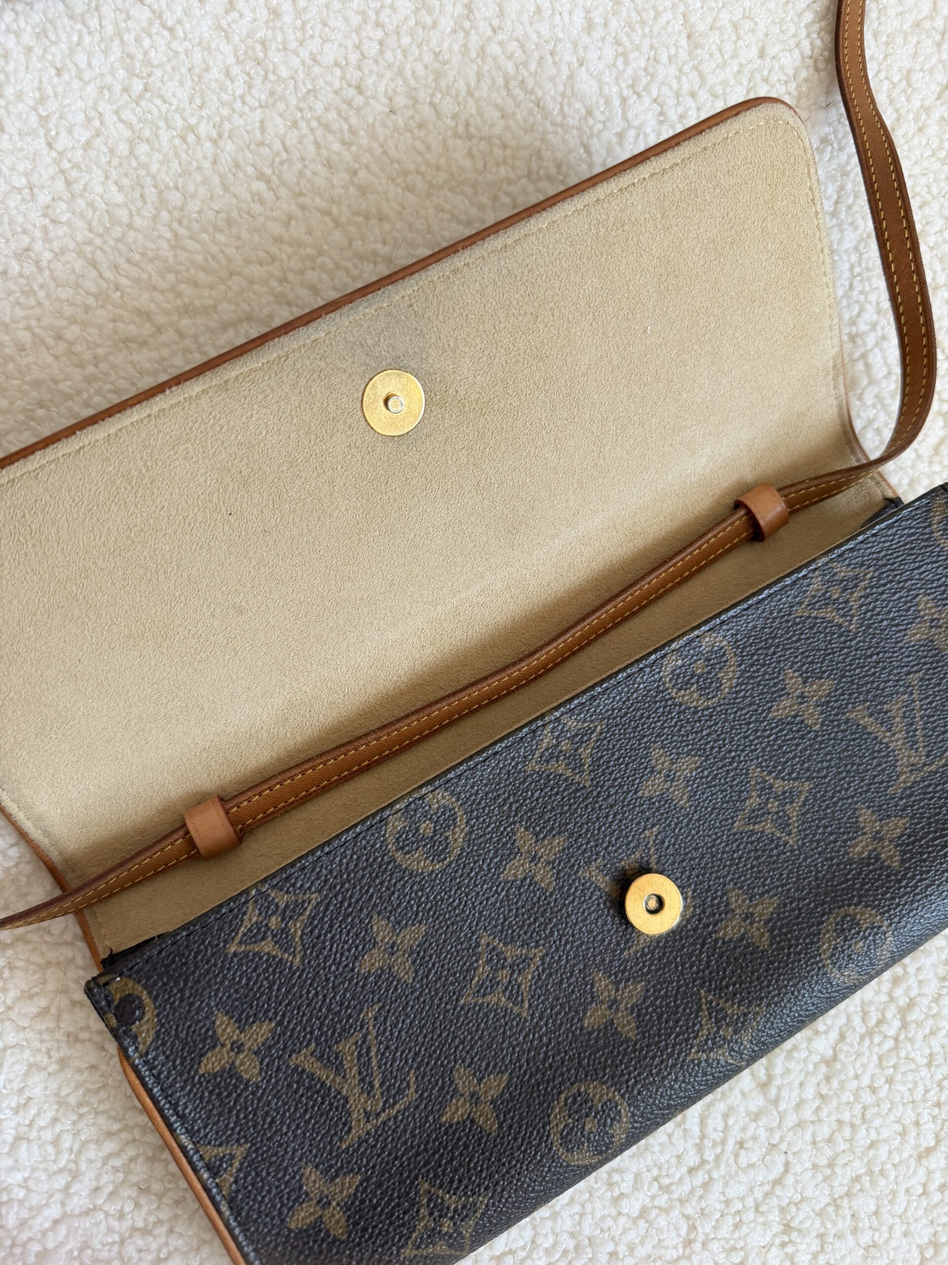 Louis Vuitton pochette Twin Gm vintage torebka - obrazek 7
