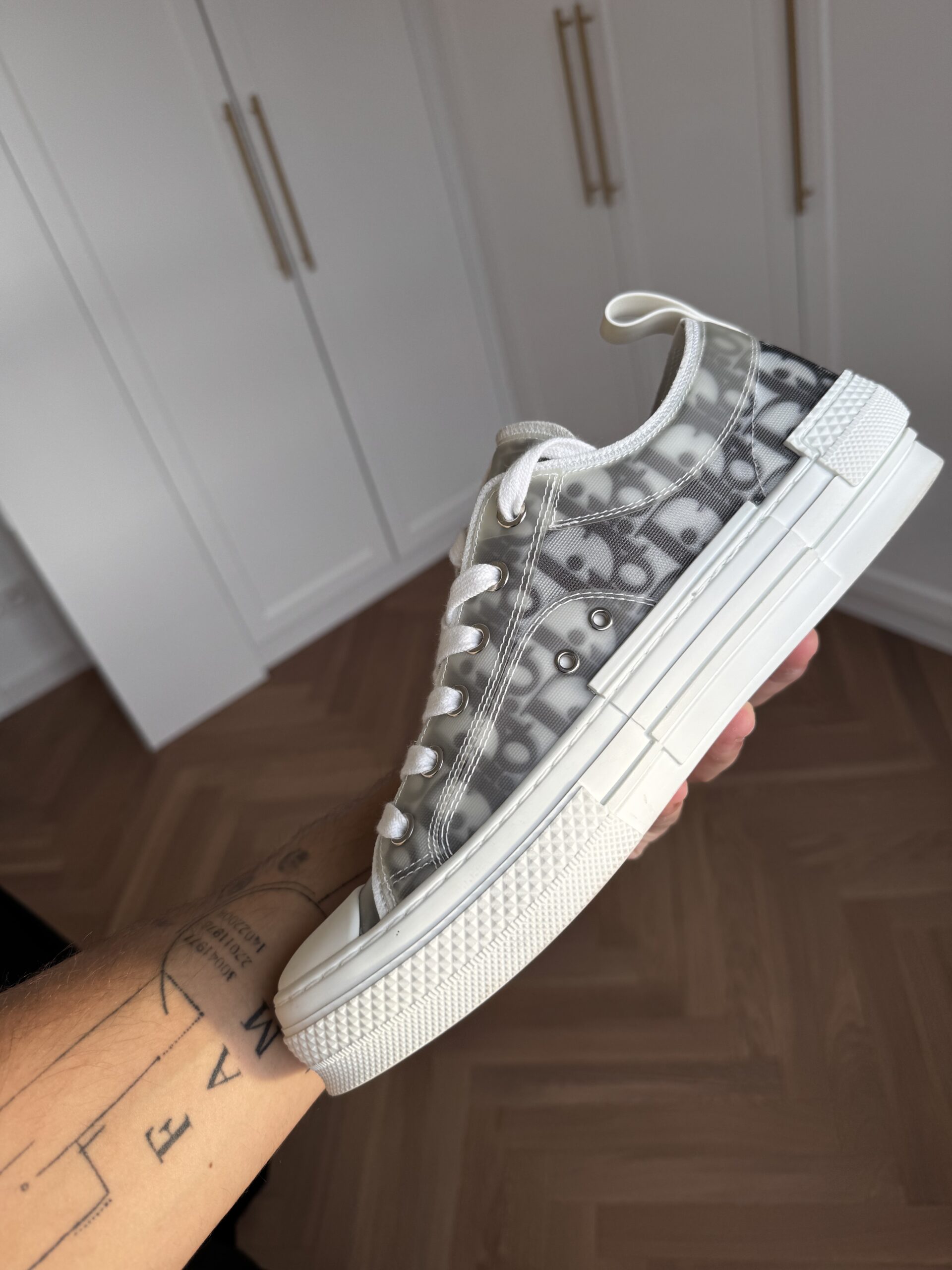 Dior b23 low sportowe krótkie sneakers 40 - obrazek 9
