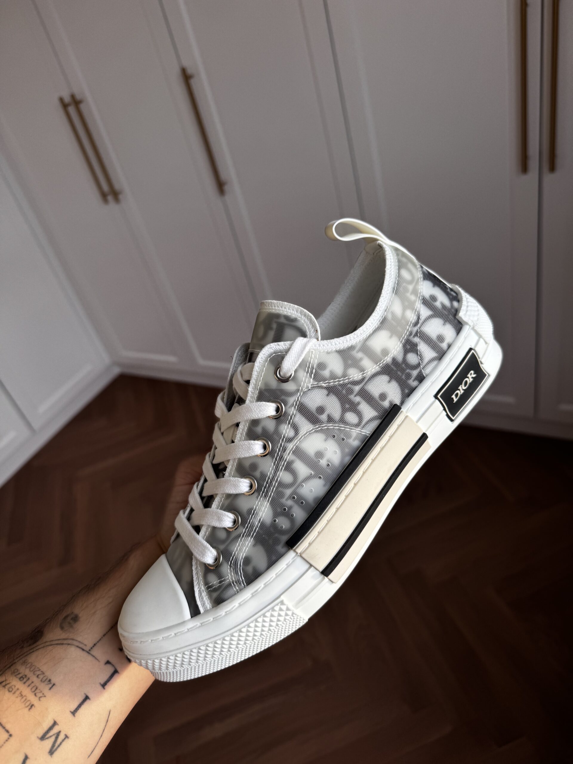 Dior b23 low sportowe krótkie sneakers 40 - obrazek 12