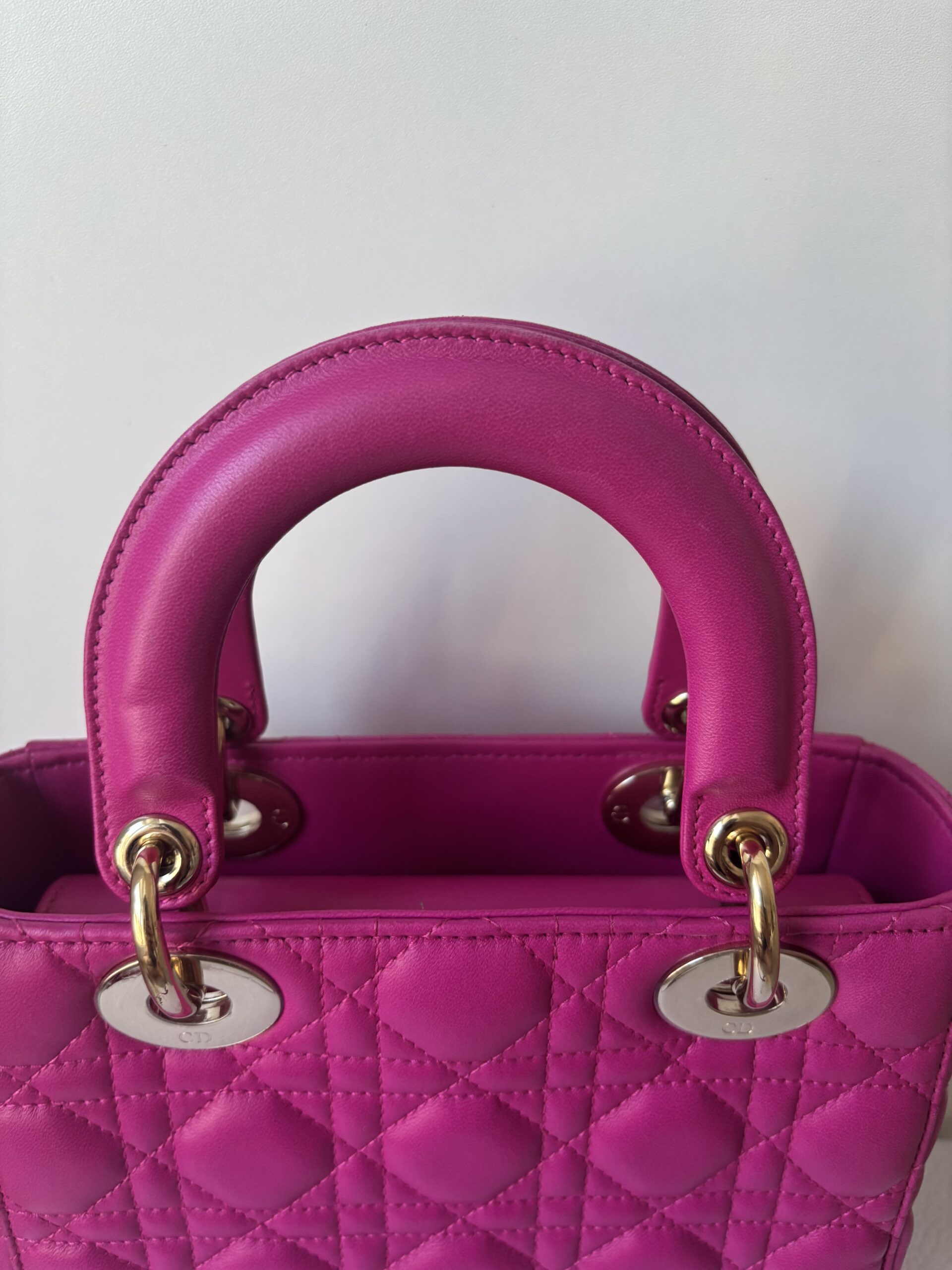 Torebka dior lady dior small szeroki pasek z przypinkami - obrazek 15