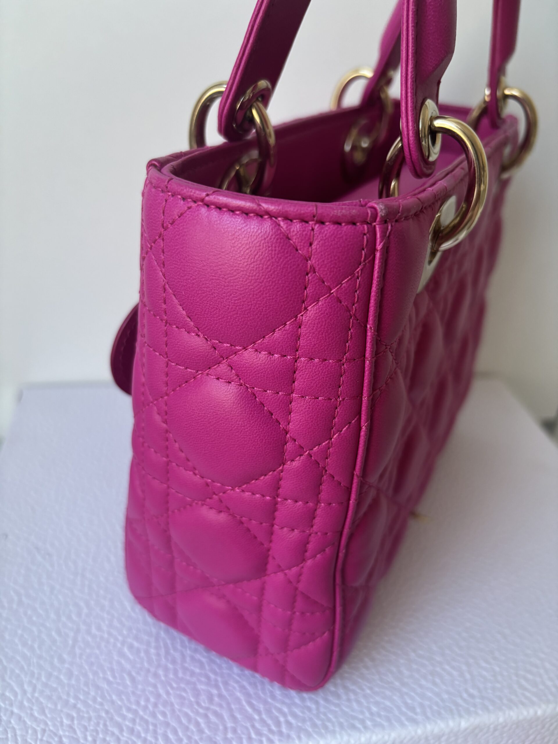 Torebka dior lady dior small szeroki pasek z przypinkami - obrazek 28