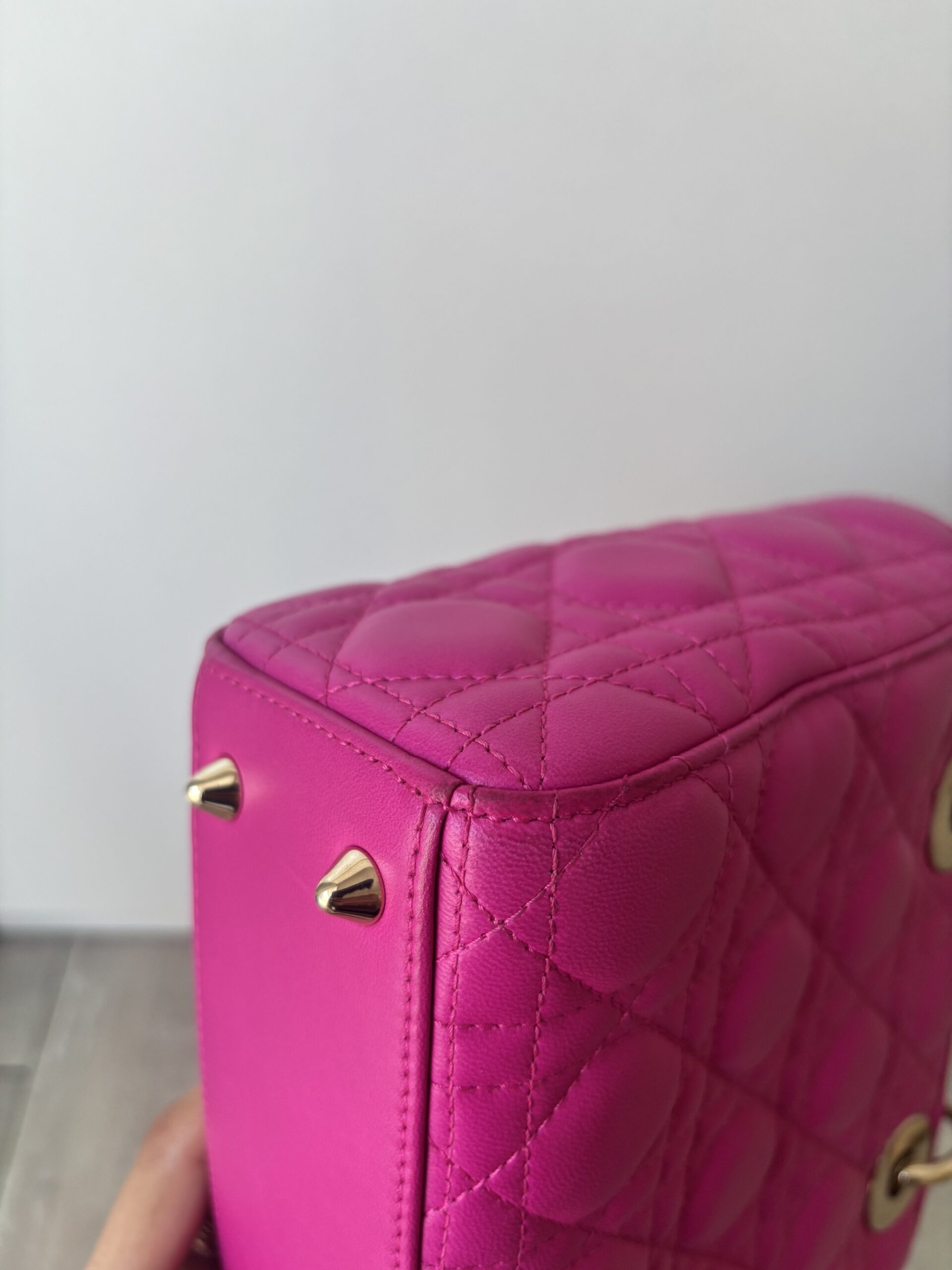 Torebka dior lady dior small szeroki pasek z przypinkami - obrazek 18