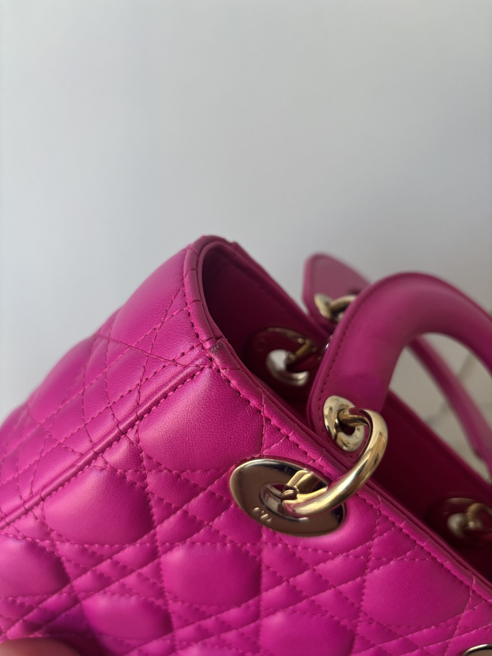 Torebka dior lady dior small szeroki pasek z przypinkami - obrazek 21