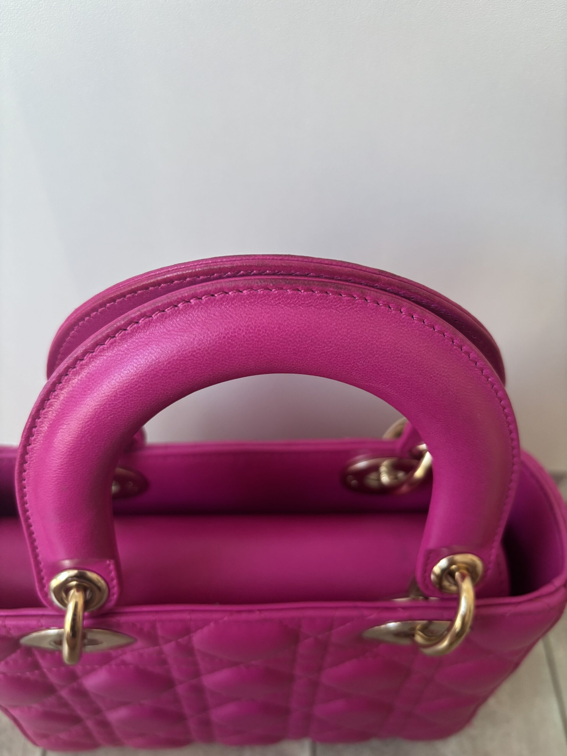 Torebka dior lady dior small szeroki pasek z przypinkami - obrazek 22