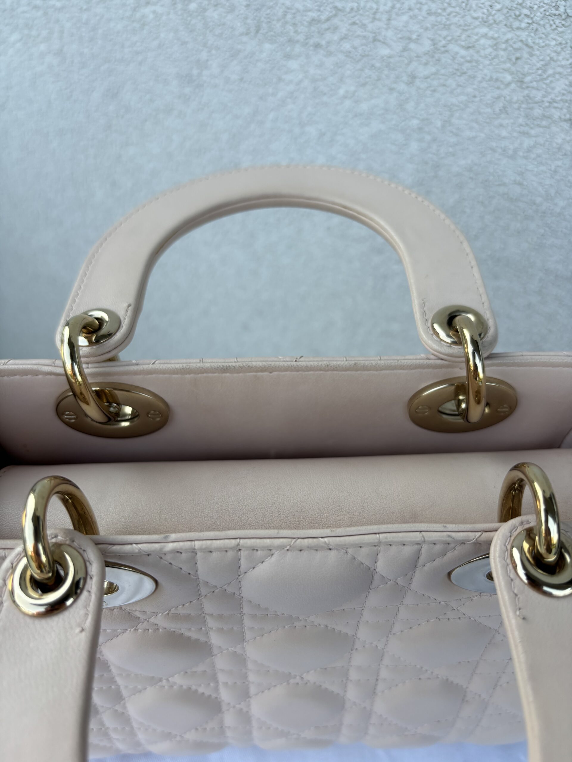 Torebka dior lady dior small szeroki pasek z przypinkami - obrazek 33