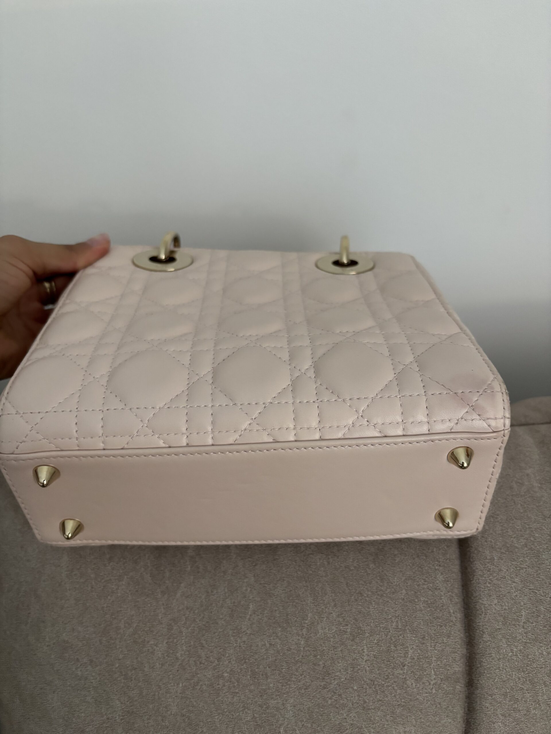 Torebka dior lady dior small szeroki pasek z przypinkami - obrazek 26
