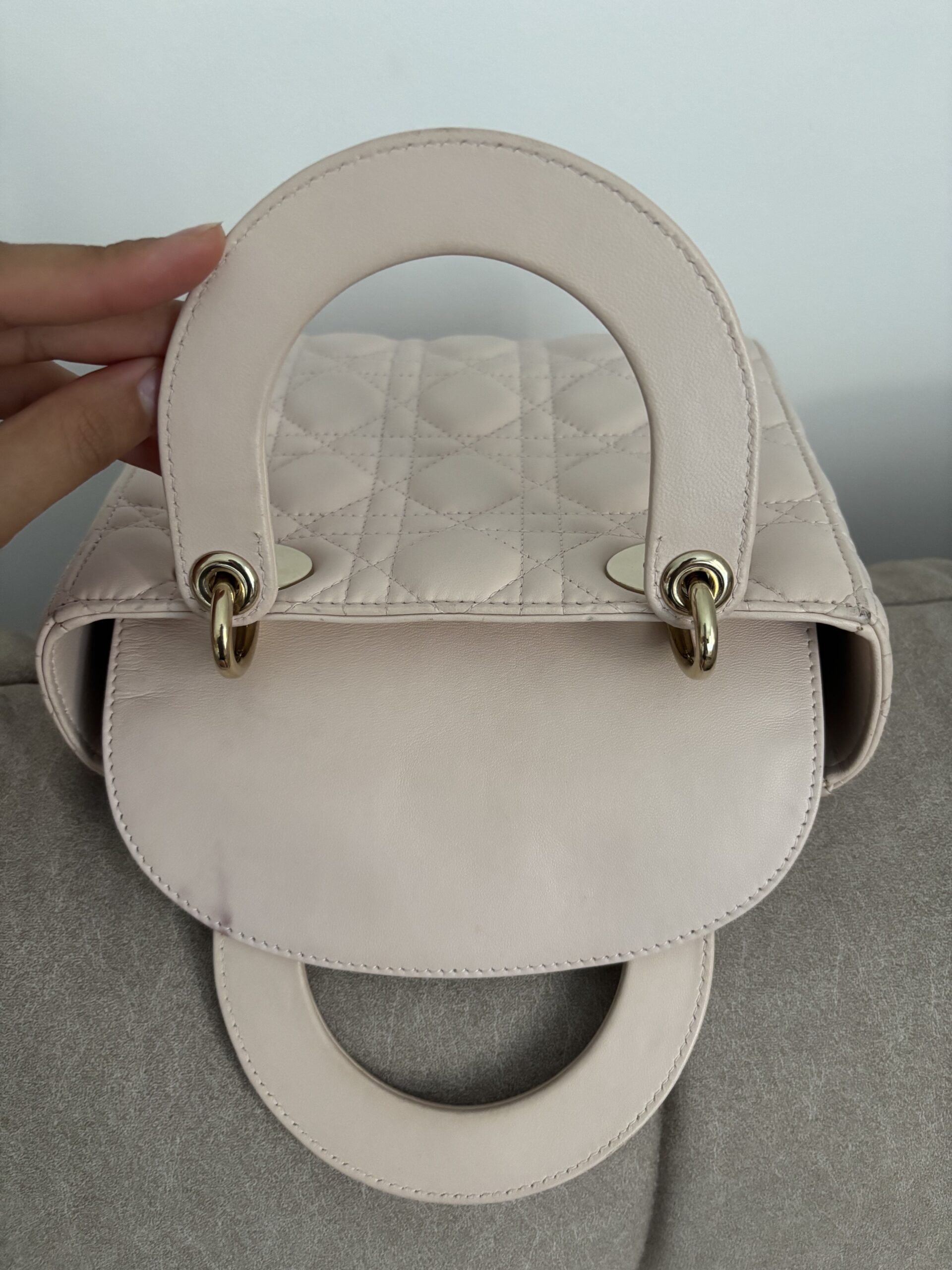 Torebka dior lady dior small szeroki pasek z przypinkami - obrazek 22