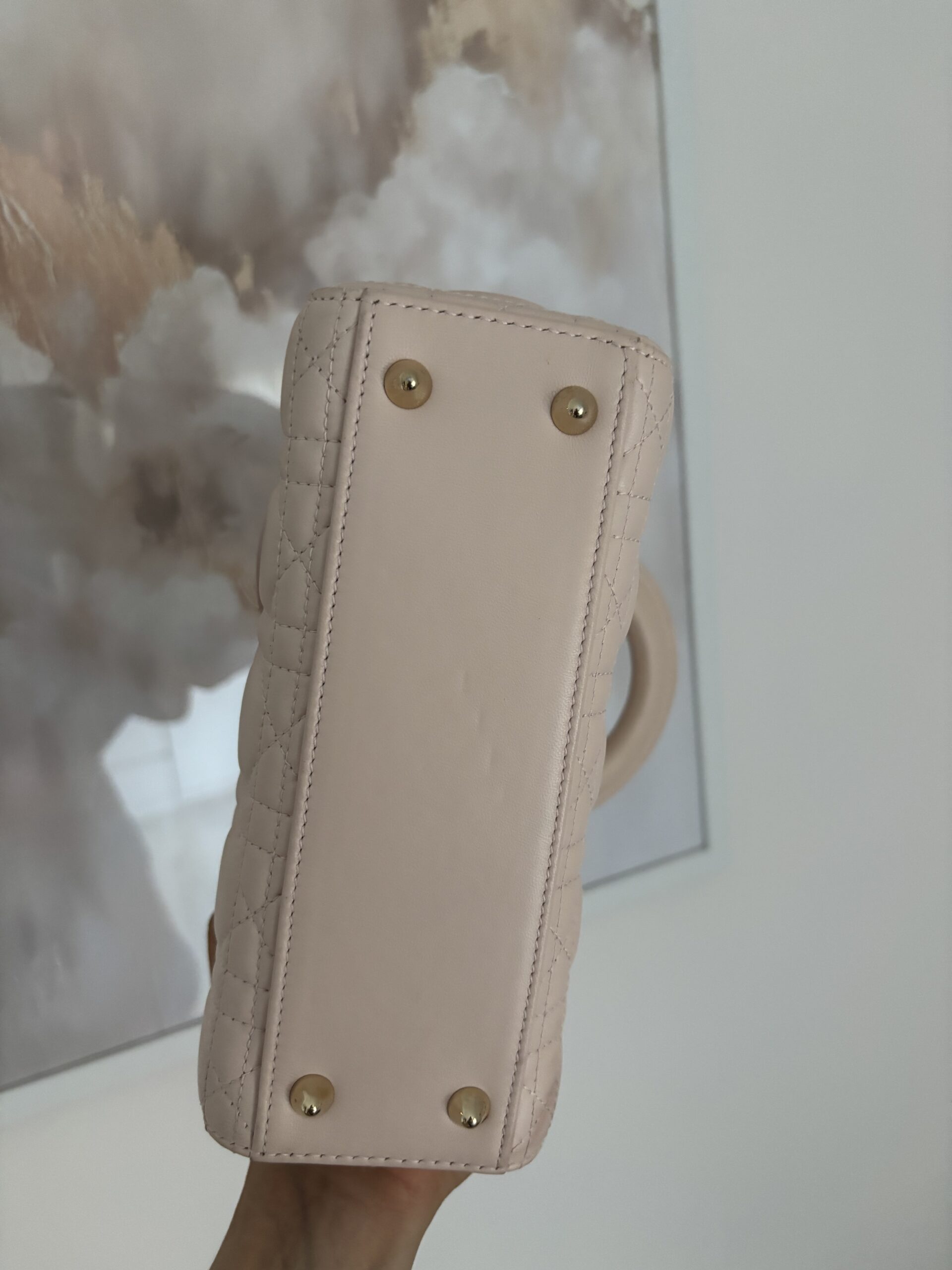 Torebka dior lady dior small szeroki pasek z przypinkami - obrazek 14
