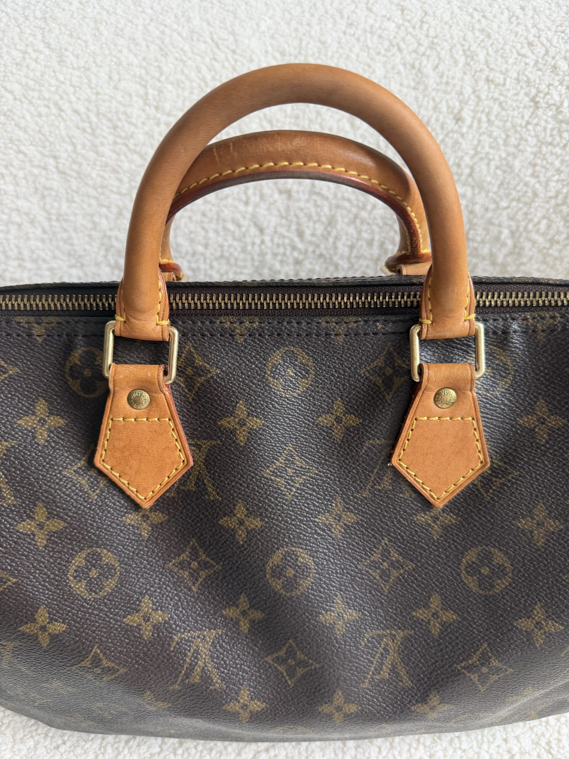 Louis Vuitton speedy 30 kuferek torebka vintage - obrazek 2