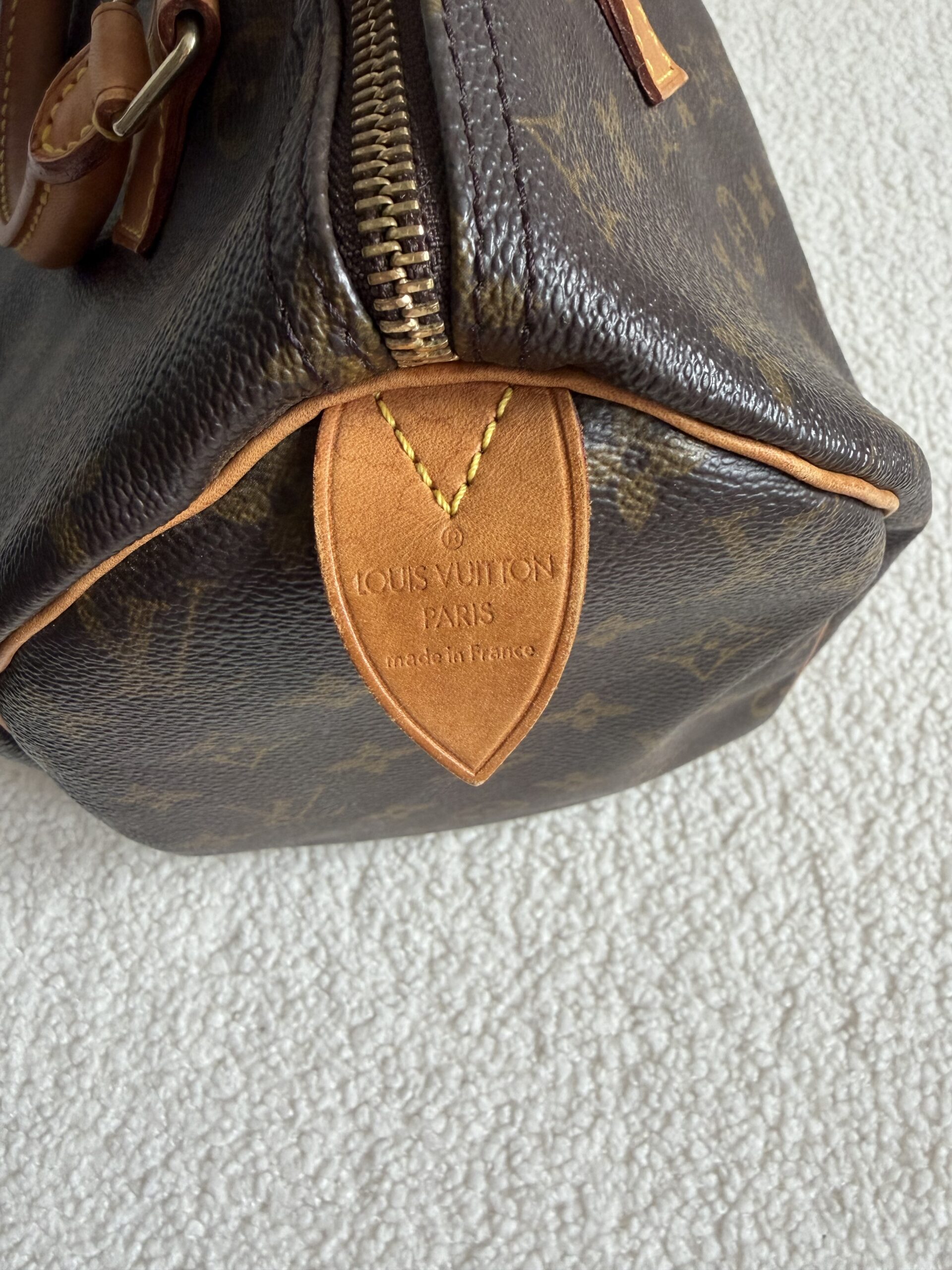 Louis Vuitton speedy 30 kuferek torebka vintage - obrazek 6