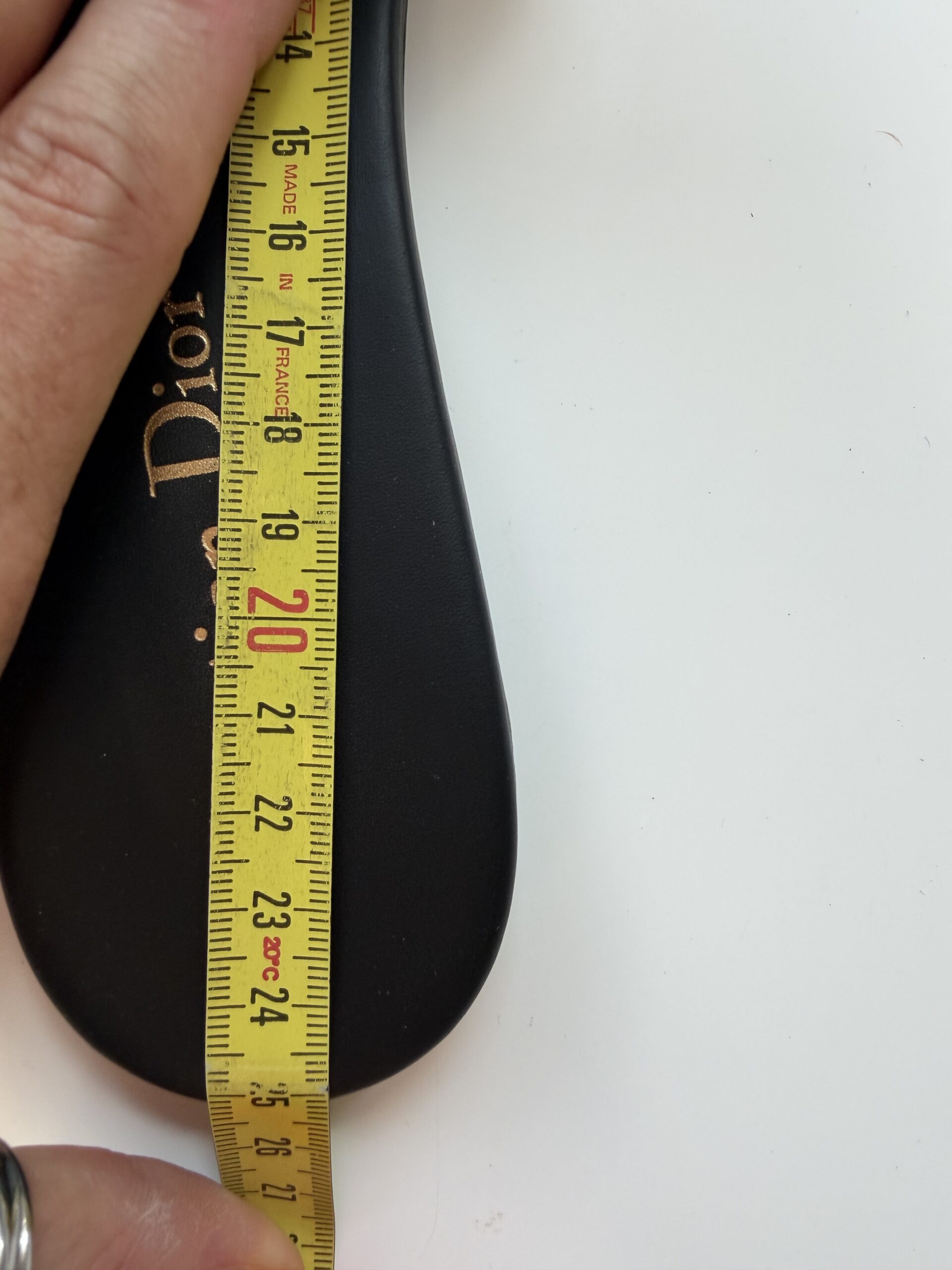 Dior klapki Dway Slide Embroidered Black 38 - obrazek 7