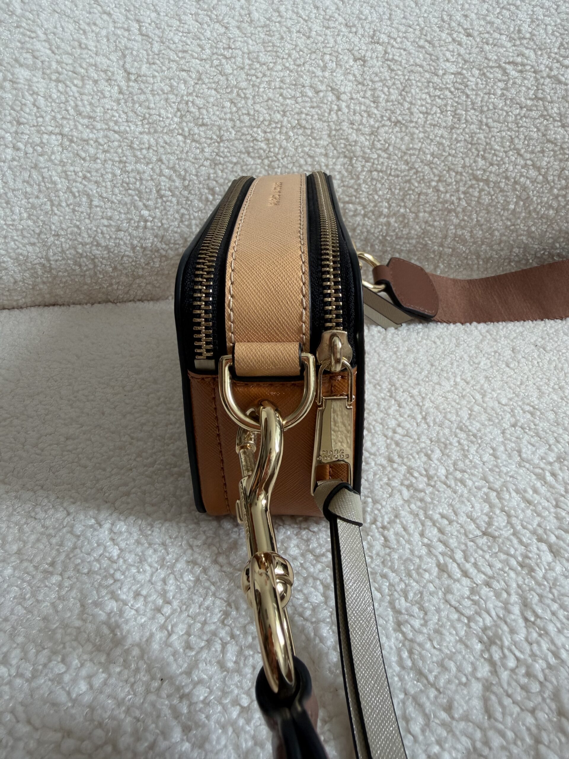 Marc Jacobs Snapshot Camera torebka na parcianym pasku - obrazek 3