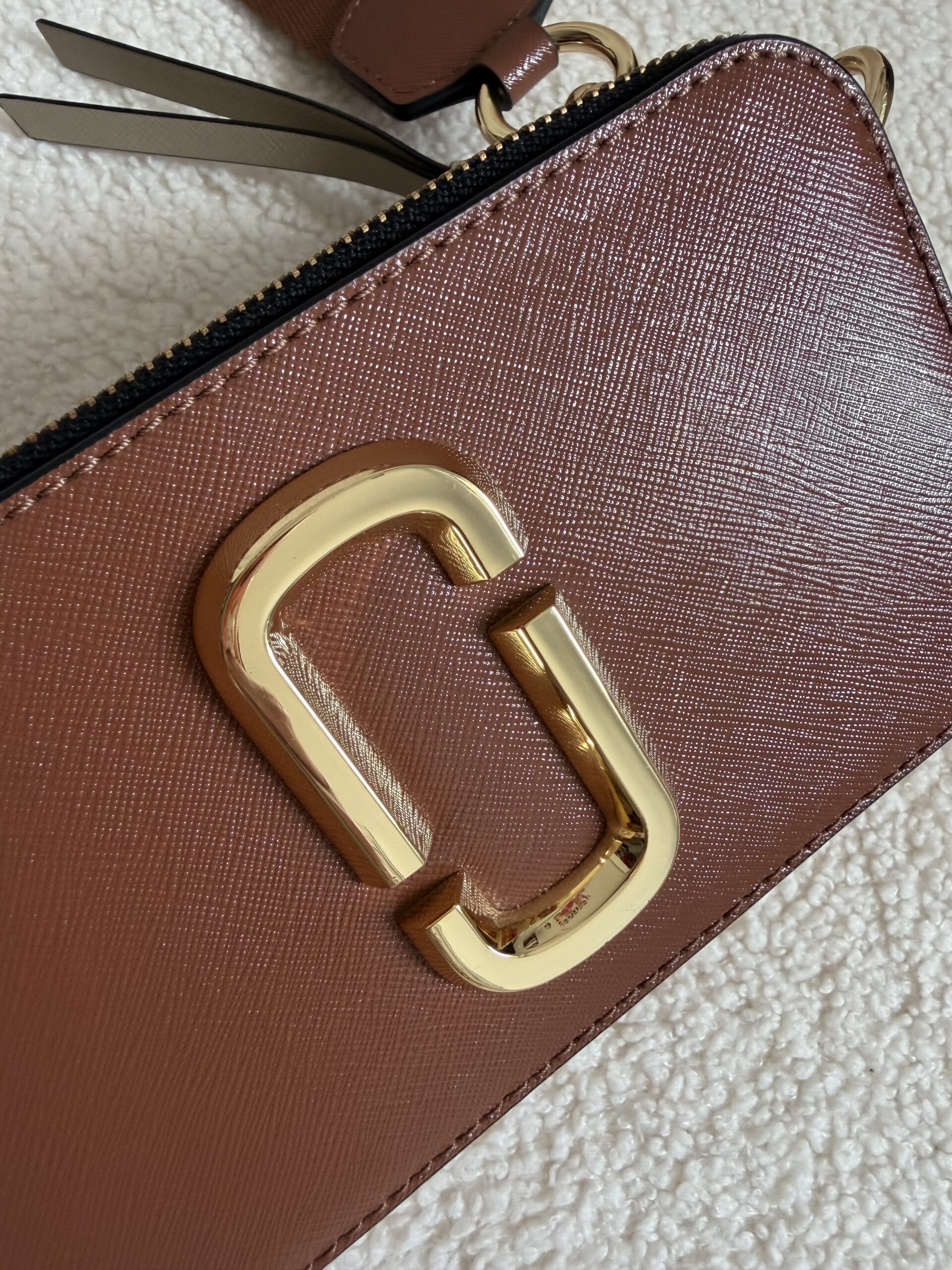 Marc Jacobs Snapshot Camera torebka na parcianym pasku - obrazek 5