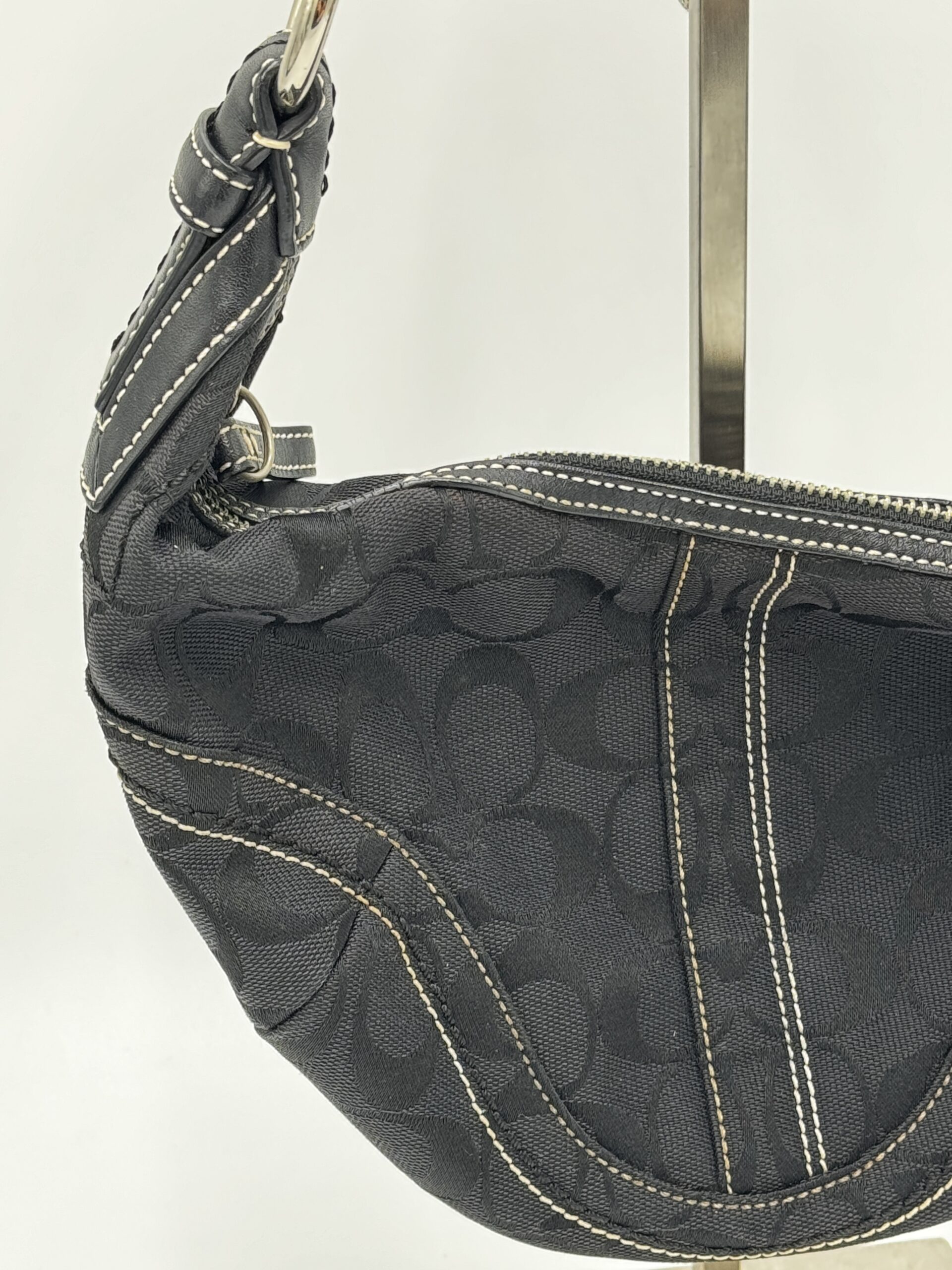 Coach Soho Hobo Moon bag vintage y2k - obrazek 4