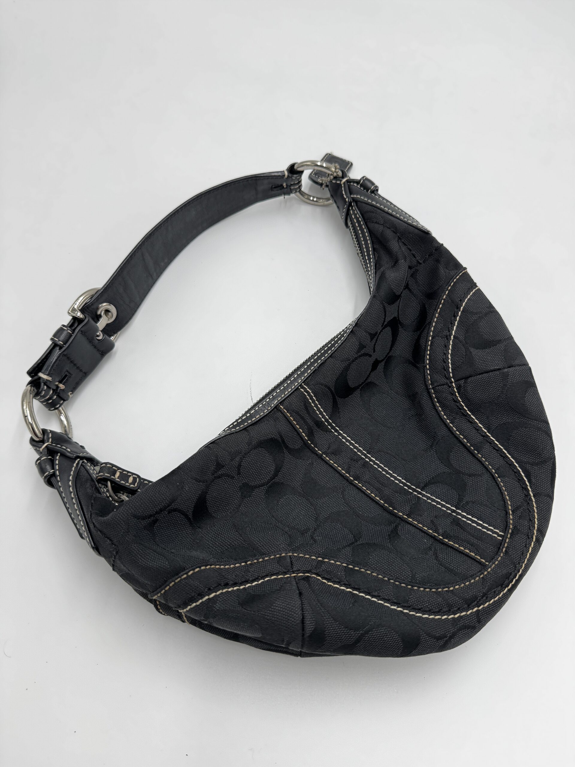 Coach Soho Hobo Moon bag vintage y2k - obrazek 3