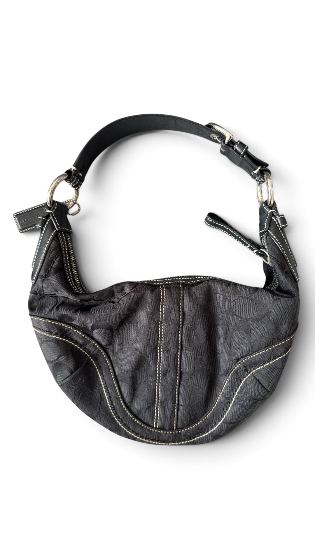 Coach Soho Hobo Moon bag vintage y2k