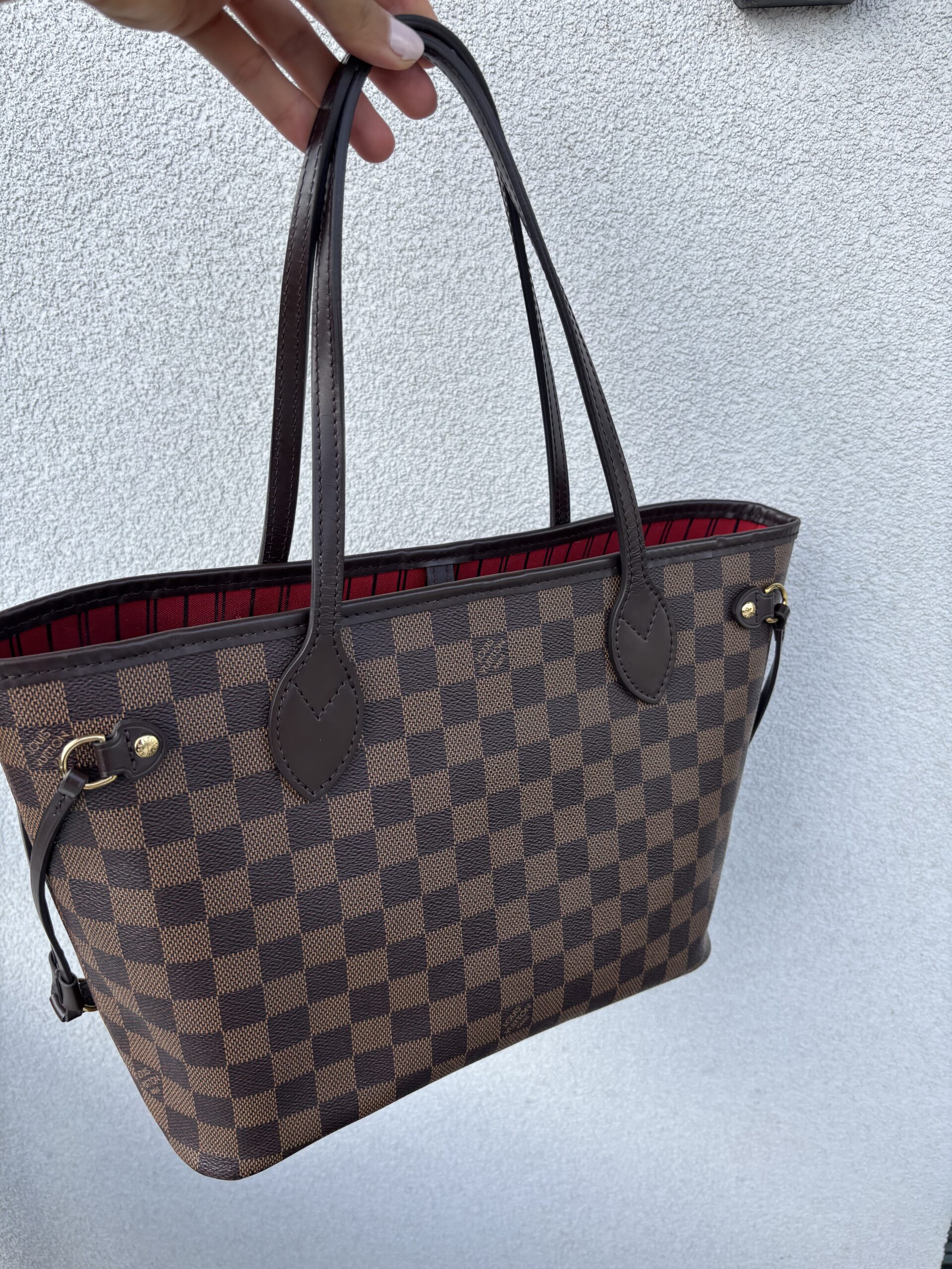 Louis vuitton Neverfull pm damier ebene - obrazek 17