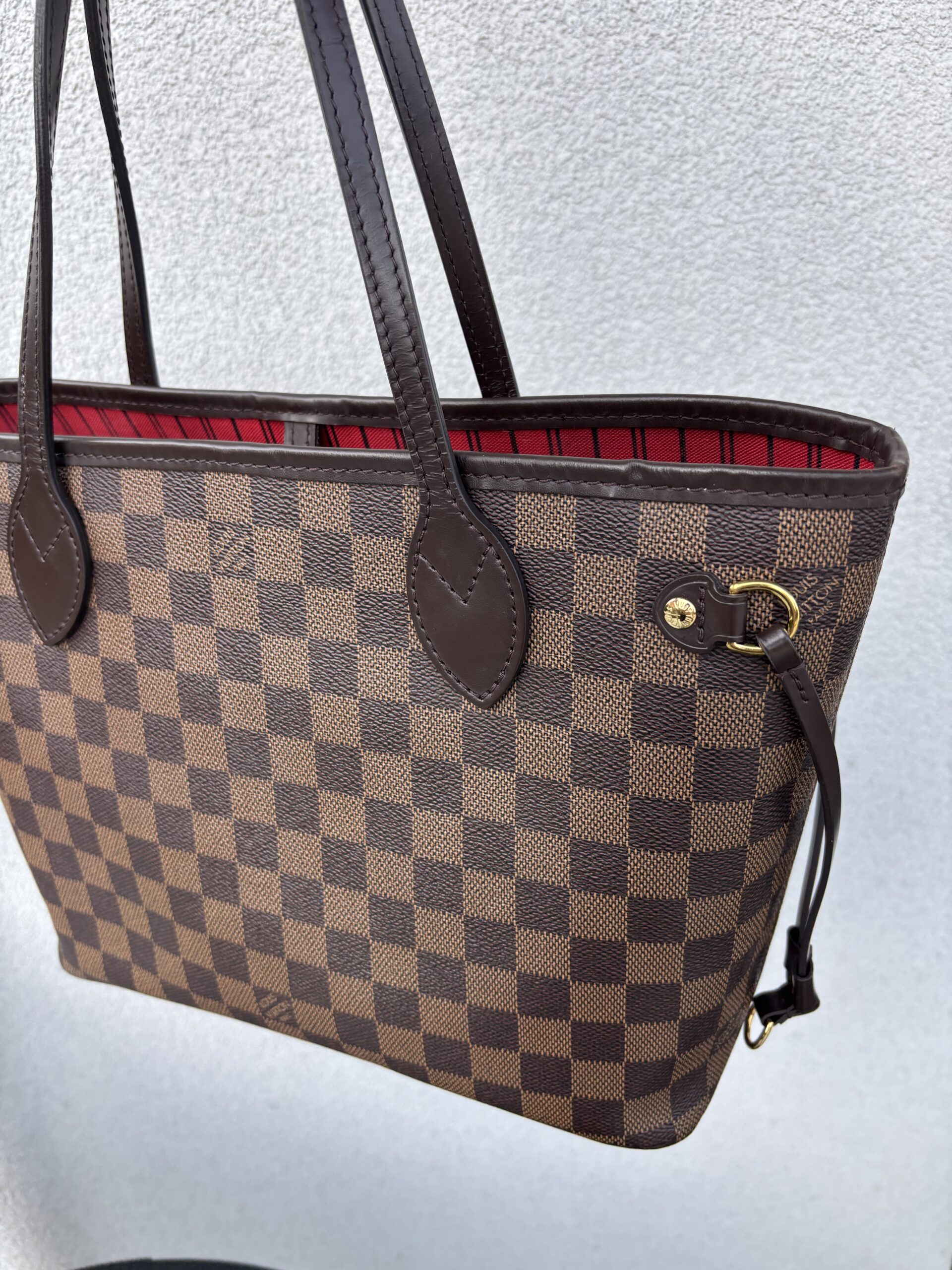 Louis vuitton Neverfull pm damier ebene - obrazek 18
