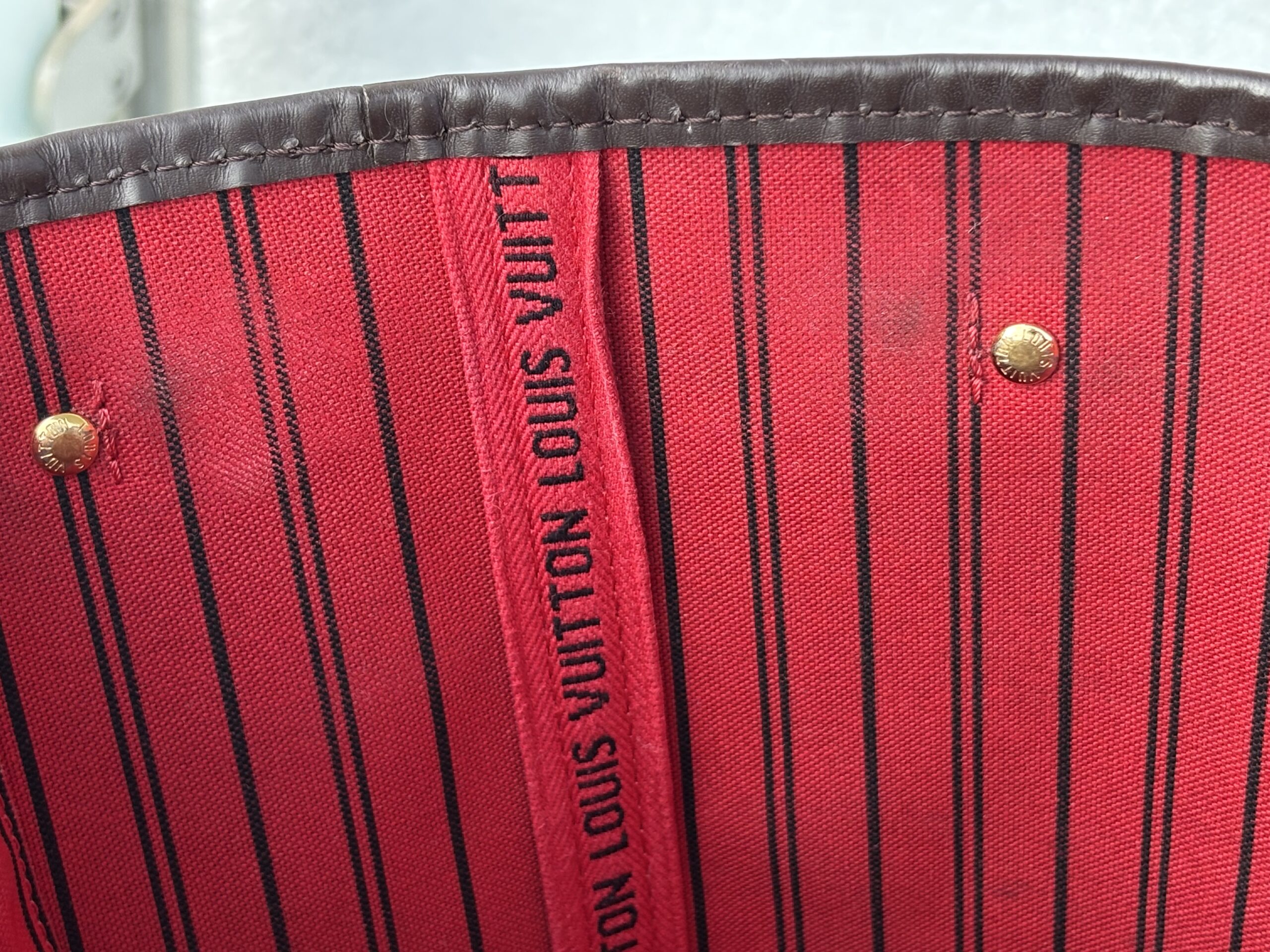 Louis vuitton Neverfull pm damier ebene - obrazek 21